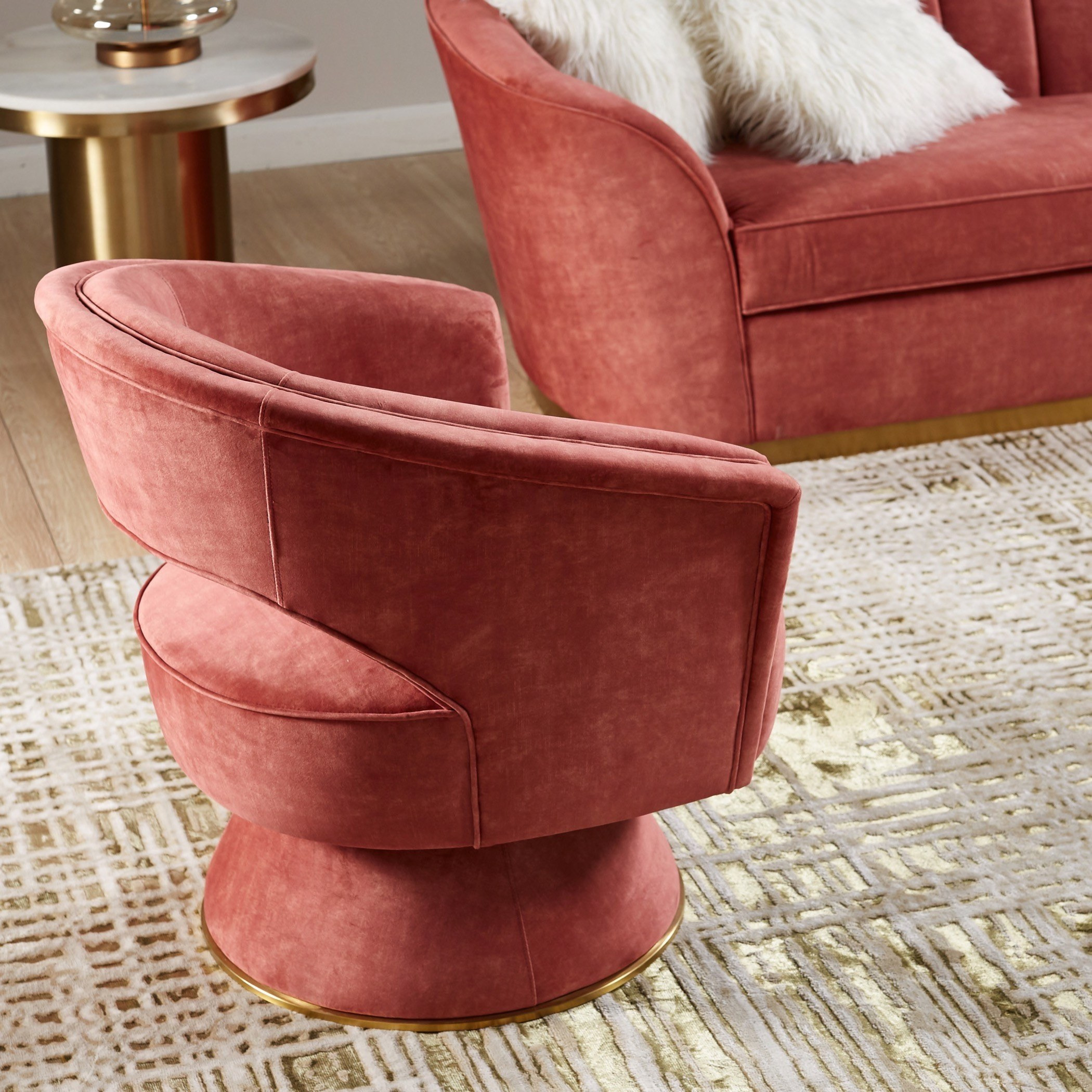 zara velvet armchair