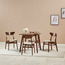 Divo 4-Seater Wooden Top Dining Set-furniture-diningroom-diningsets-image-1