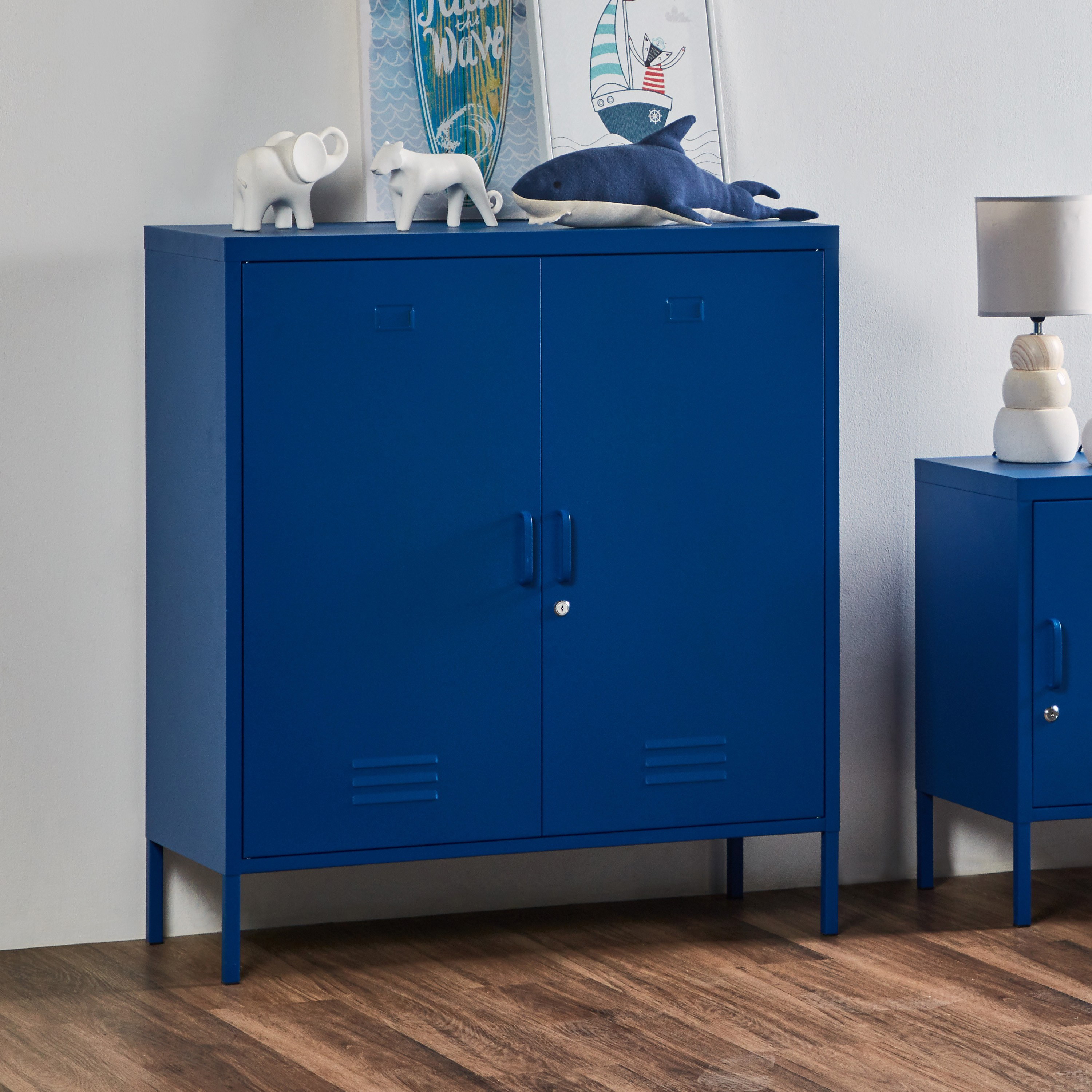 Metal locker deals sideboard