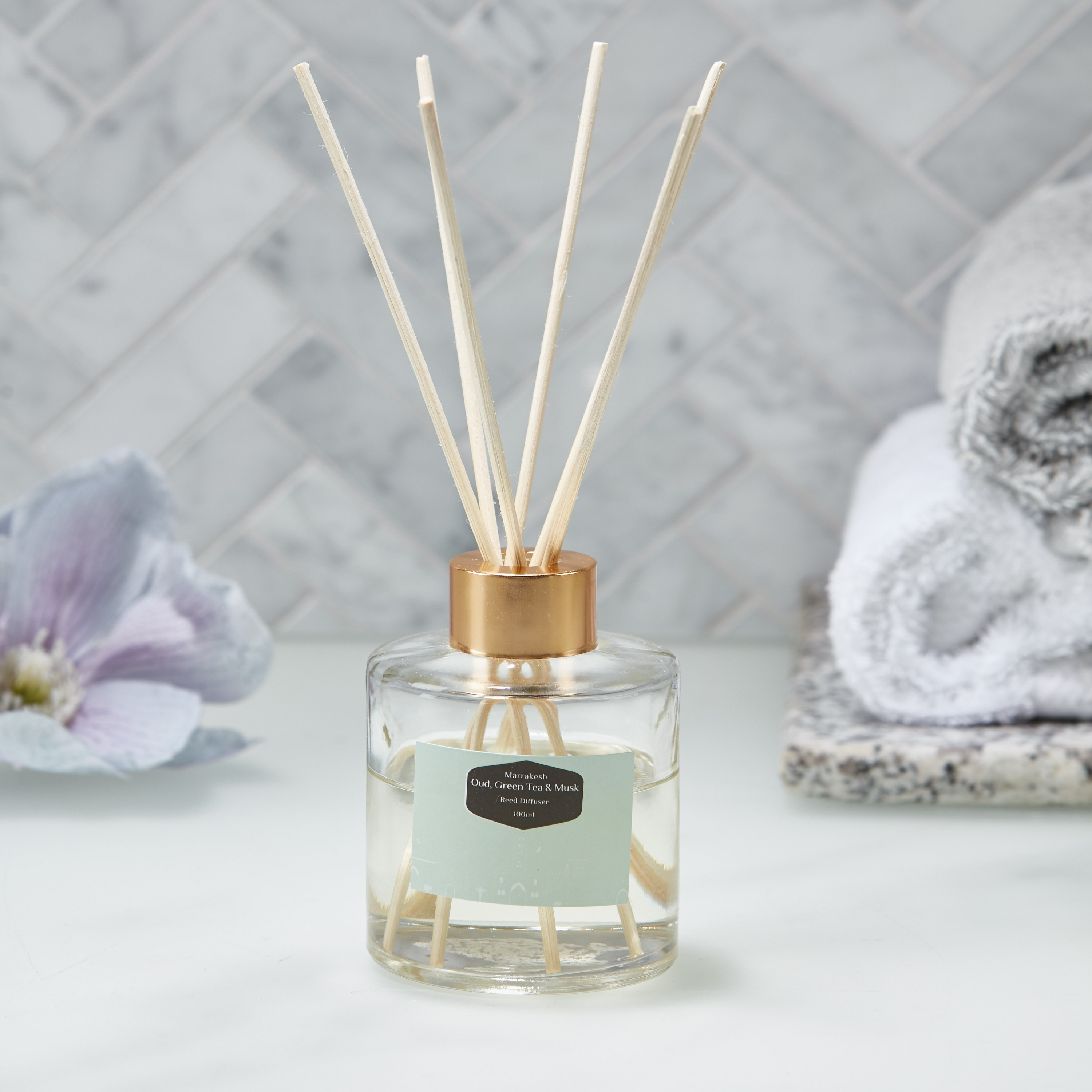 Shop Marrakesh Oud Green Tea and Musk Reed Diffuser - 100 ml Online ...