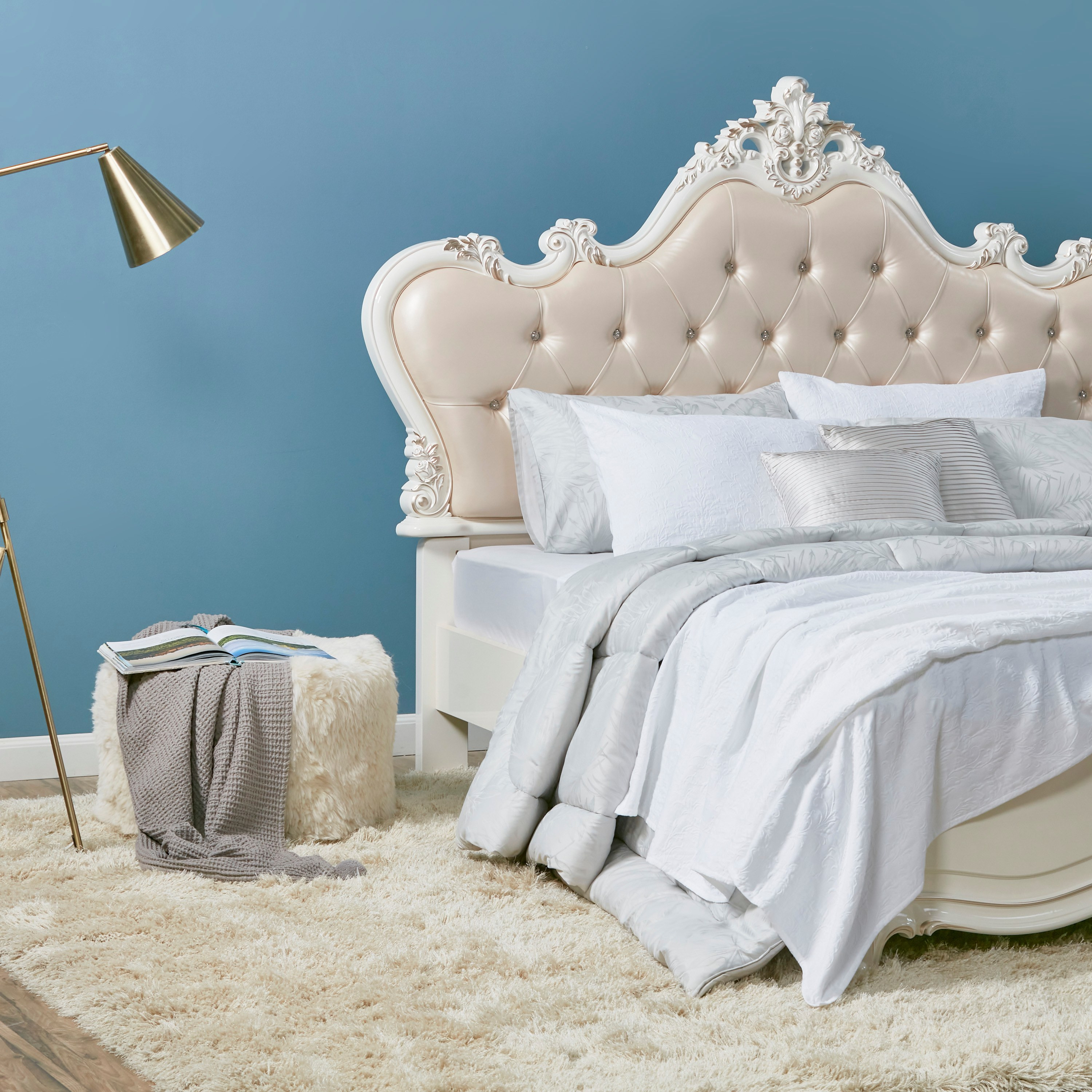 Adrina Matelasse 3-Piece Bedspread Set - 220x240 cm-household-bedding-comfortersandbedspreads-bedspreads-image-4