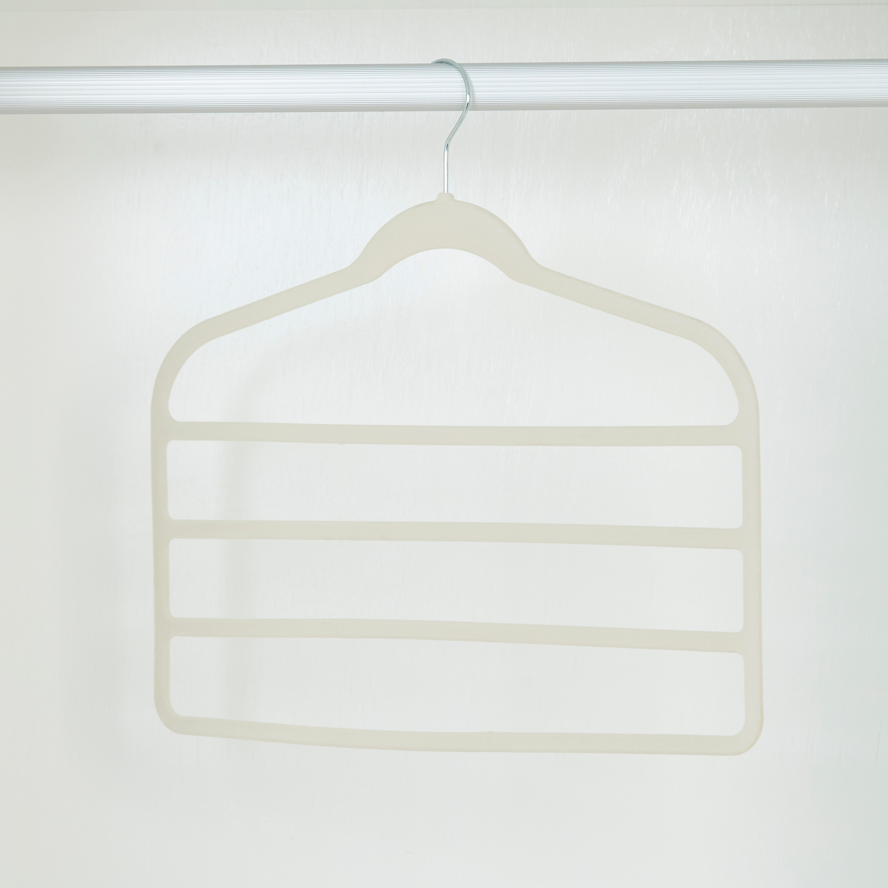 Jacinta Flock 4-Tier Trouser Hanger-household-storage-closetstorage-hangers-image-2