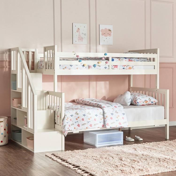 Perry S Trio Bunk Bed, Add Bunk Bed To Existing