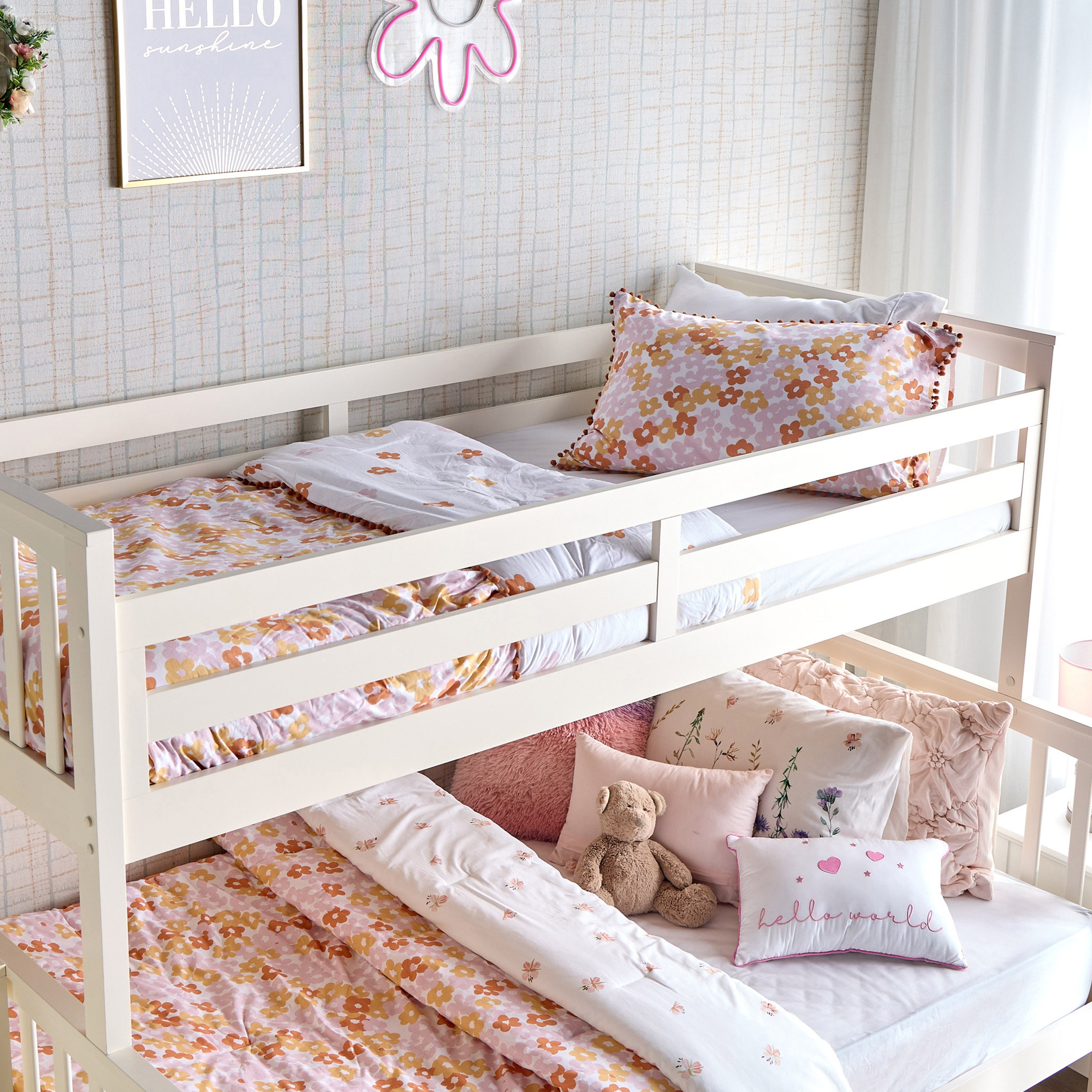Shop Perry's Trio Bunk Bed 120x200 cm and 90x200 cm Homecentre