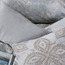 طقم لحاف كوين 5 قطع بطبعات ميتاليك - ميلانو - 200x240 سم-household-bedding-comfortersandbedspreads-comforters-image-2