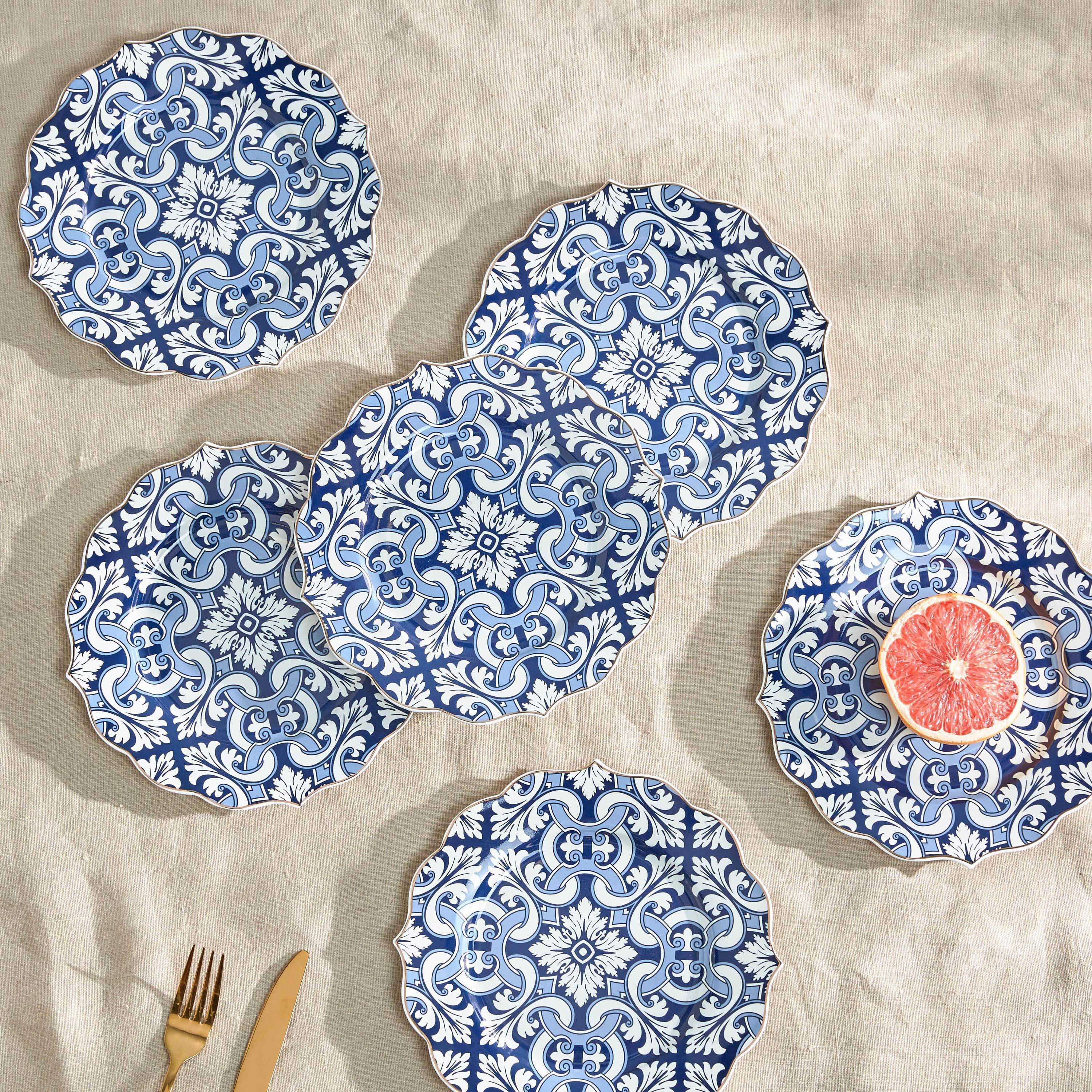 Zahri 32-Piece New Bone China Dinner Set - Serves 6-household-dining-dinnerware-dinnersets-image-3