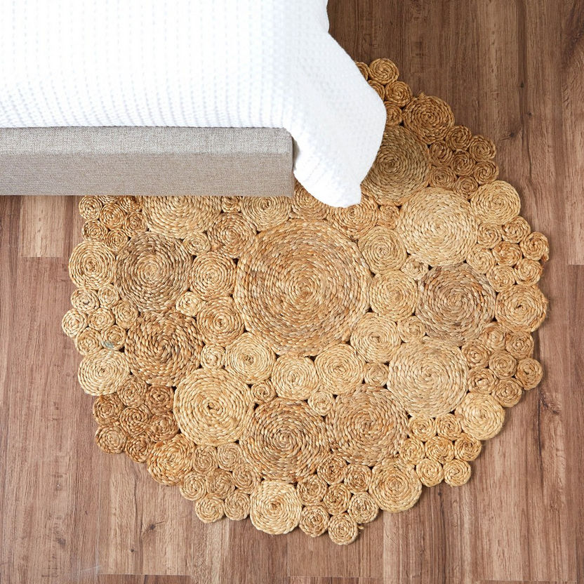 سجادة جوت مصنوعة يدويًا - فيفيان - 90 سم-household-rugsandcarpets-rugs-image-1