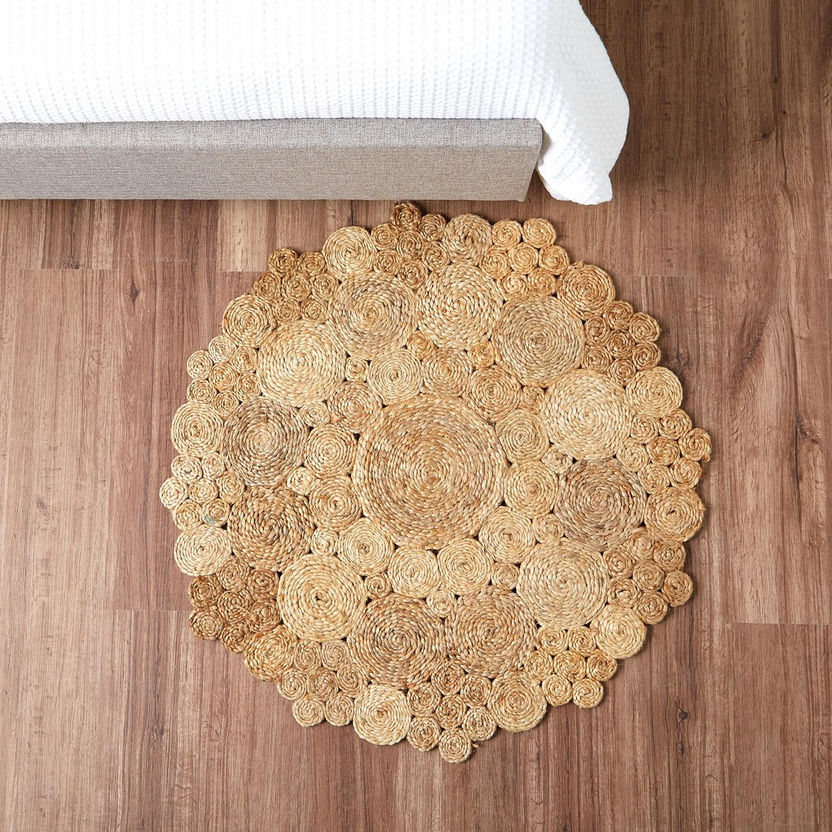 سجادة جوت مصنوعة يدويًا - فيفيان - 90 سم-household-rugsandcarpets-rugs-image-2