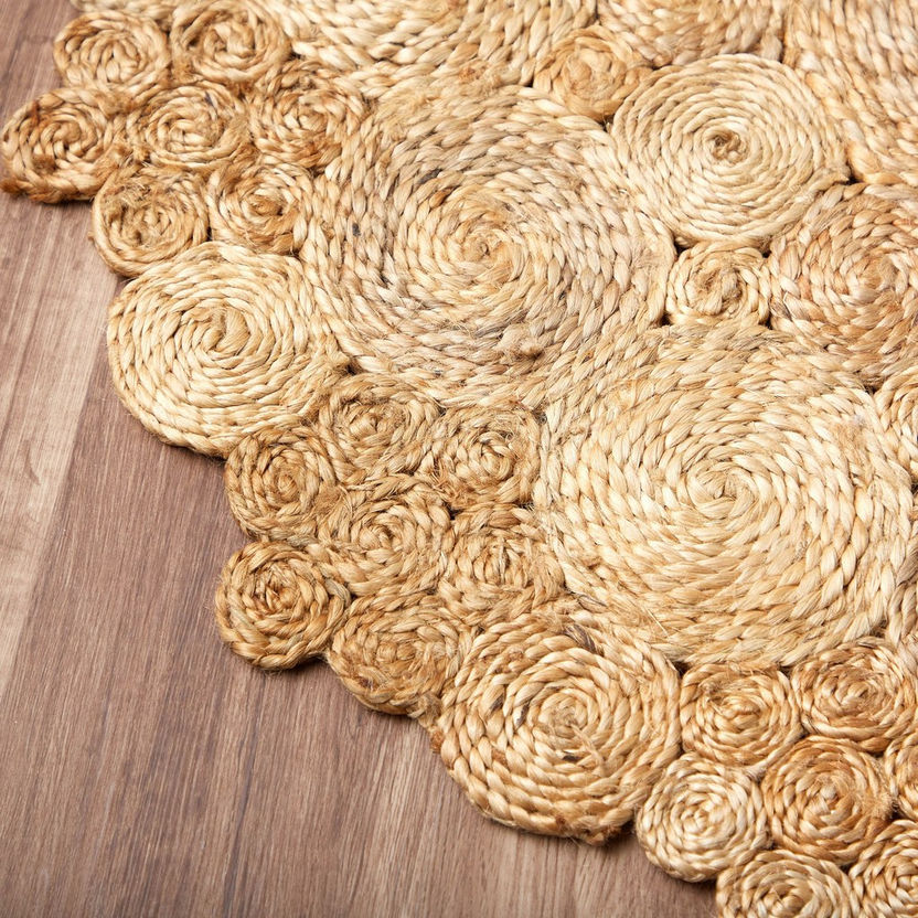 سجادة جوت مصنوعة يدويًا - فيفيان - 90 سم-household-rugsandcarpets-rugs-image-3