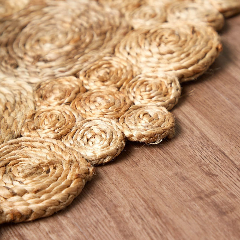 سجادة جوت مصنوعة يدويًا - فيفيان - 90 سم-household-rugsandcarpets-rugs-image-4