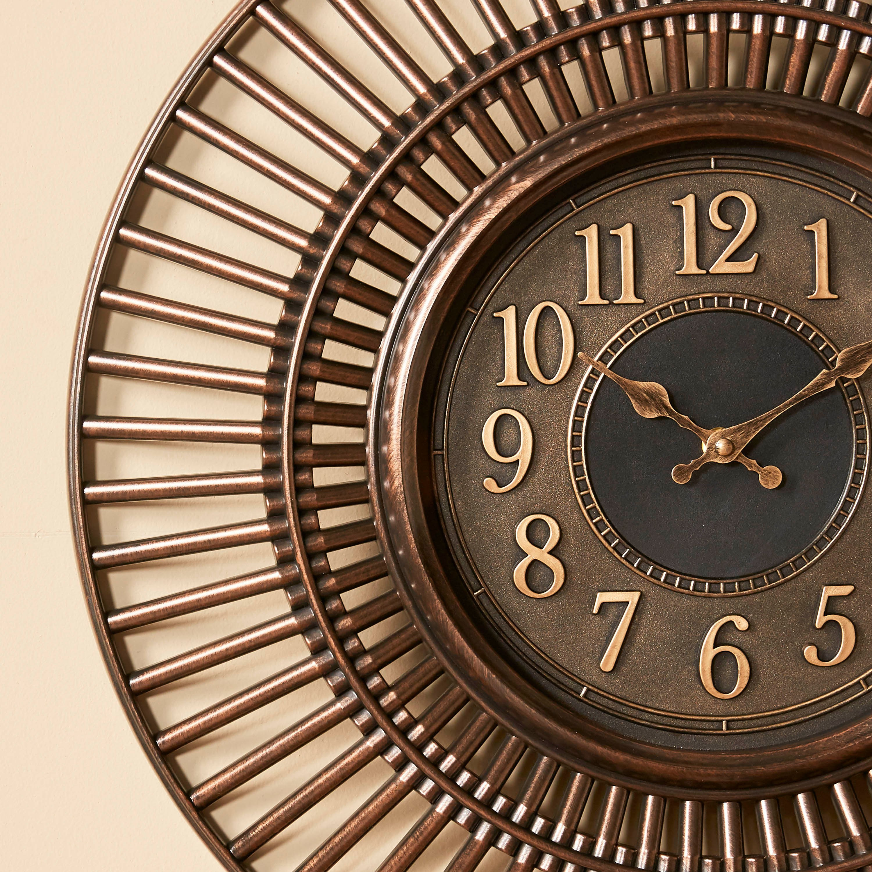Stratford Round Wall Clock-household-walldecorandmirrors-clocks-image-4
