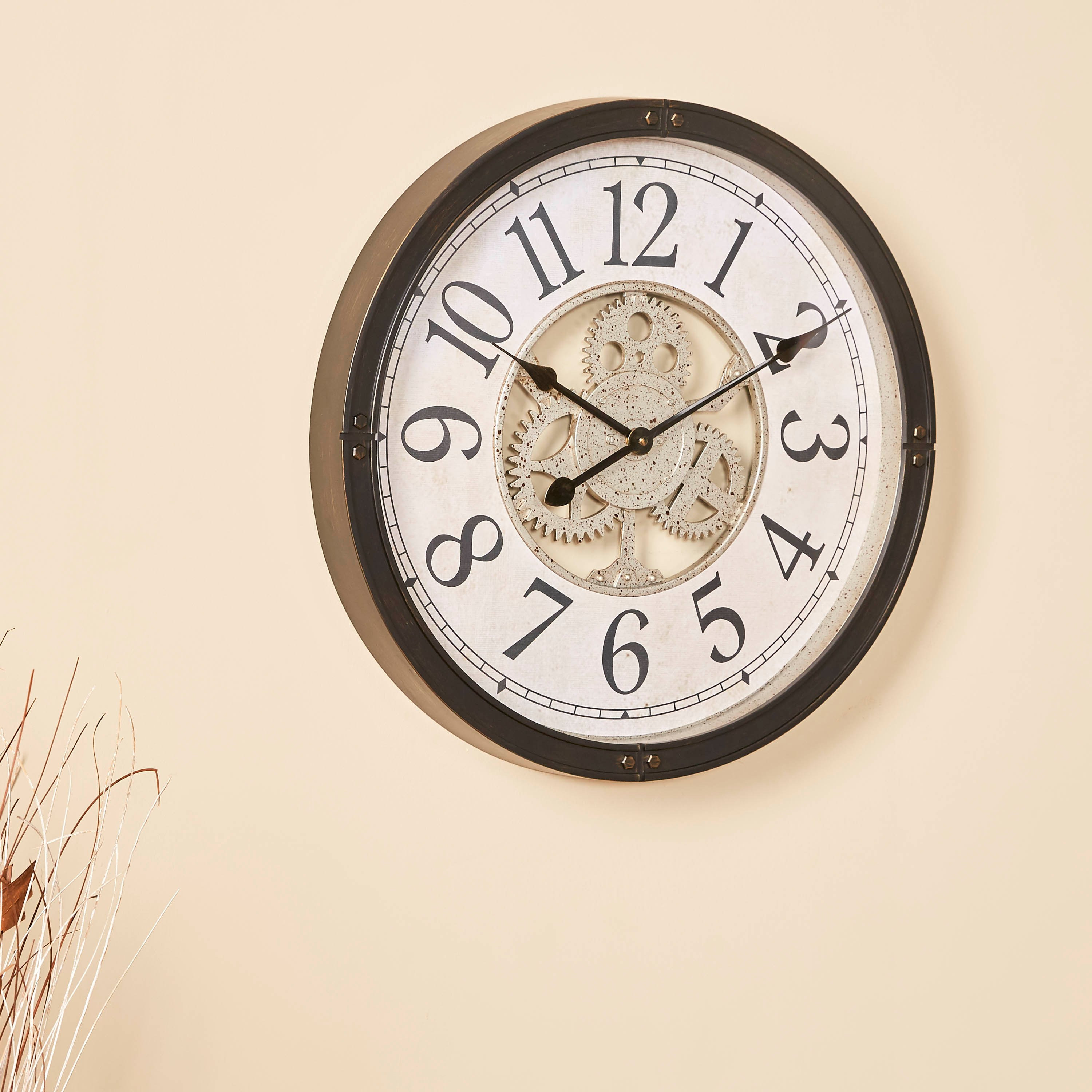 Witley Round Wall Clock-household-walldecorandmirrors-clocks-image-2