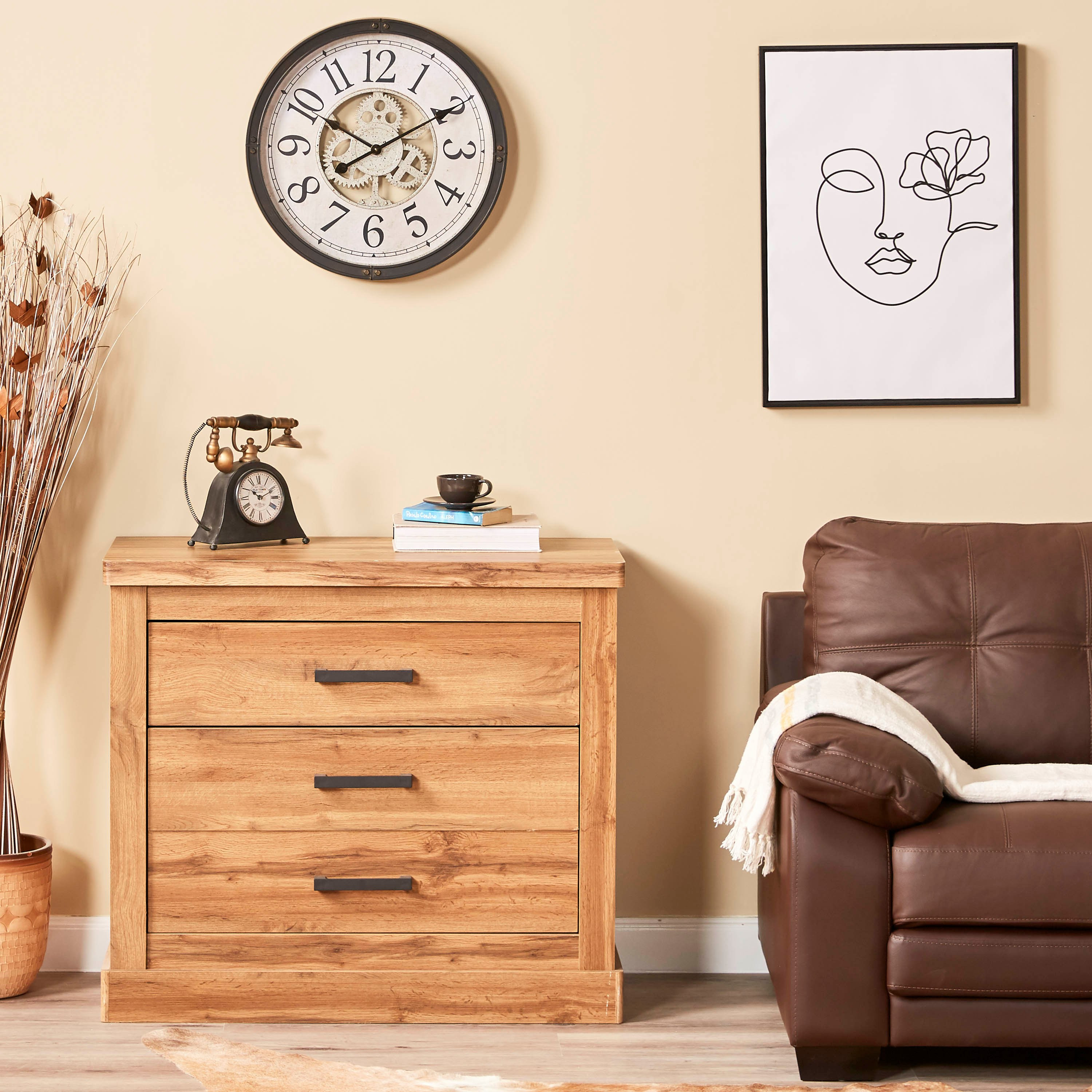 Witley Round Wall Clock-household-walldecorandmirrors-clocks-image-4