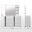 طاولة تزيين 6 أدراج بمرآة - سوليس-furniture-bedroom-dressersandmirrors-image-1