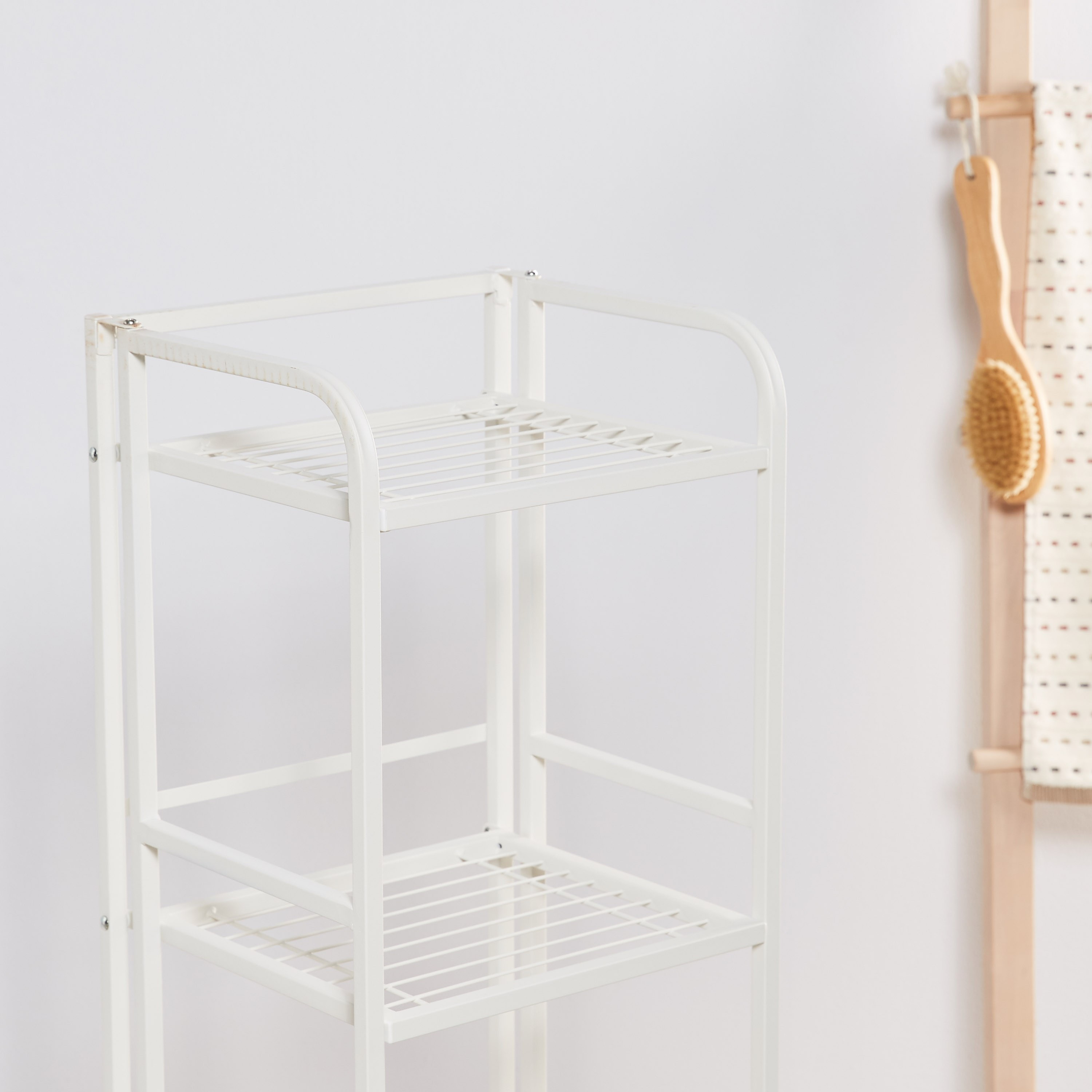 Ovio 4-Tier Folding Rack-household-bathandlaundry-bathroomorganizing-bathroomracksandtrolleys-image-3