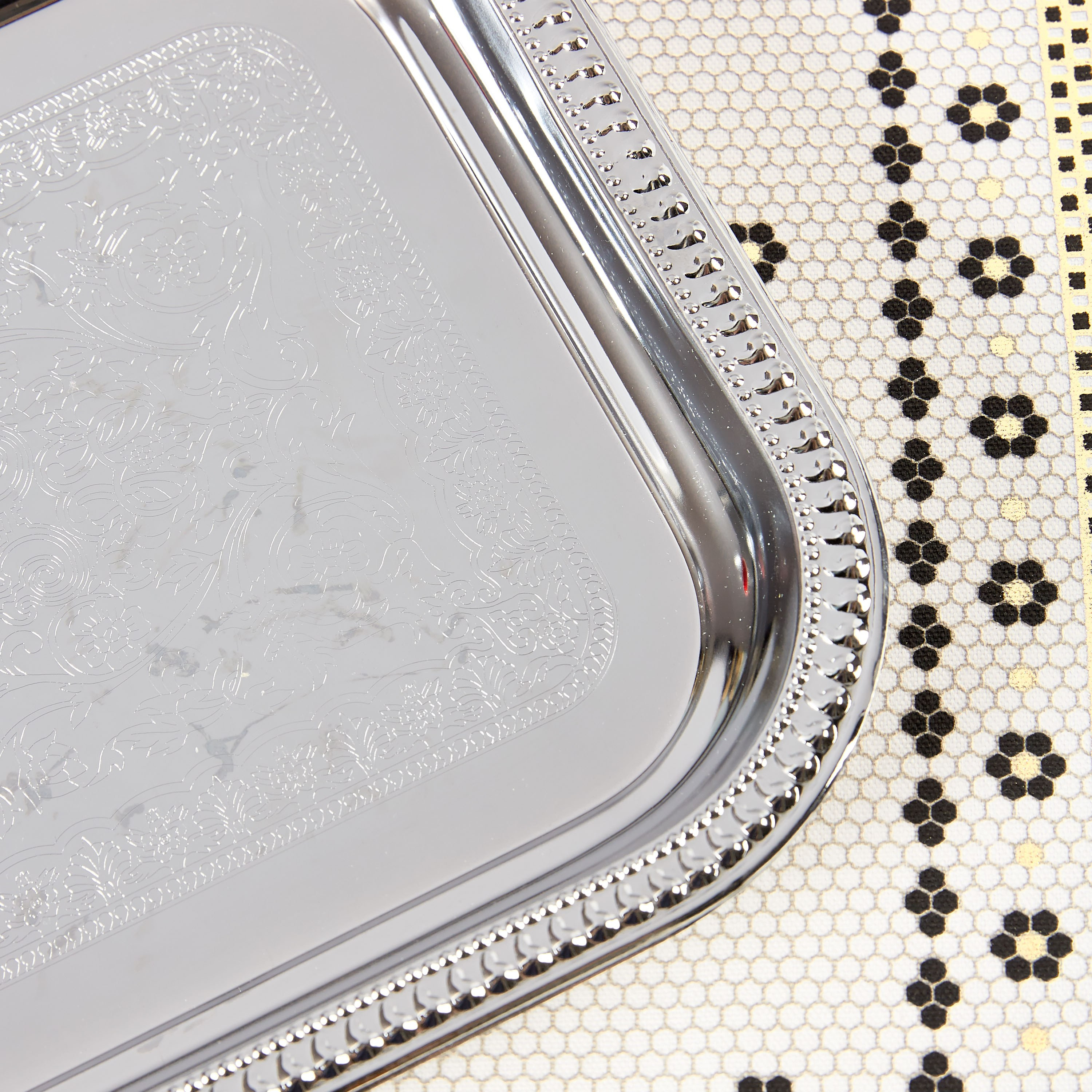Lenox Rectangular Tray with Laser Design-household-dining-serveware-servingtrays-image-2