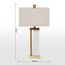مصباح طاولة رخام - بالما - 80 سم -household-lighting-tableanddesklamps-image-1