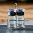حامل ملح وفلفل مع طقم رف- تيستي - 3 قطع-household-kitchen-foodstorage-saltandpeppershakers-image-4