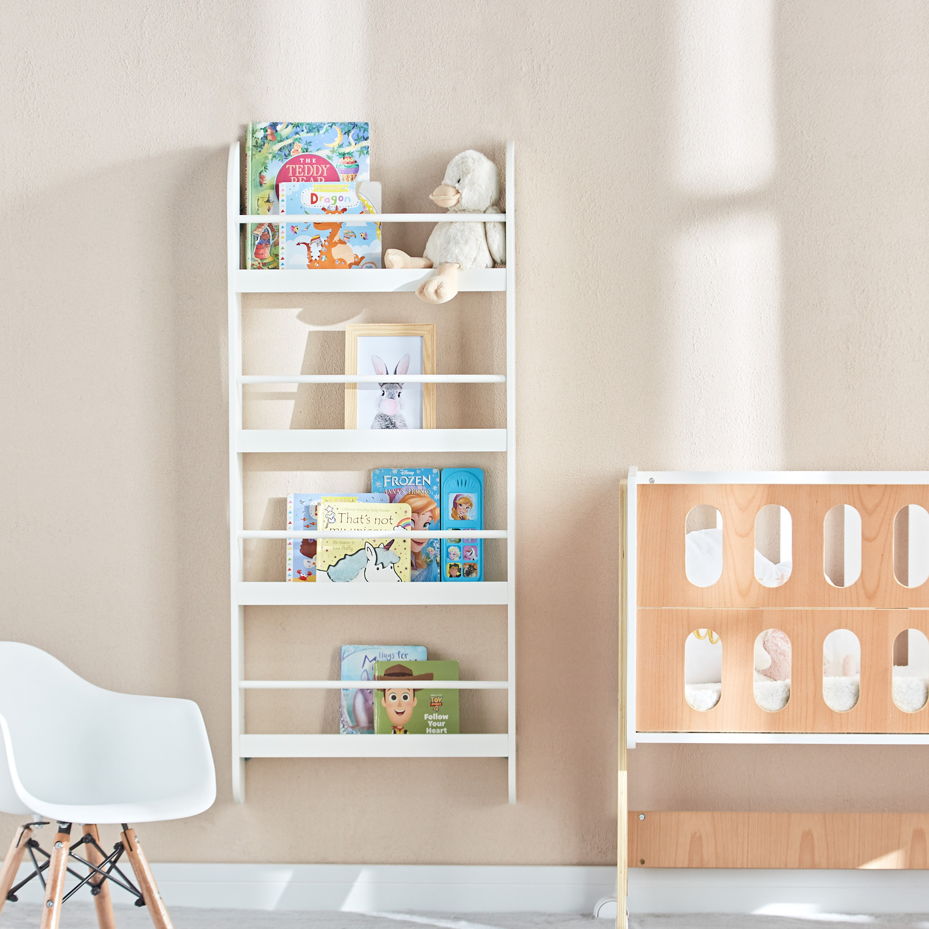 Sutton Gary 4-Tier Bookcase - 80x12x118 cm