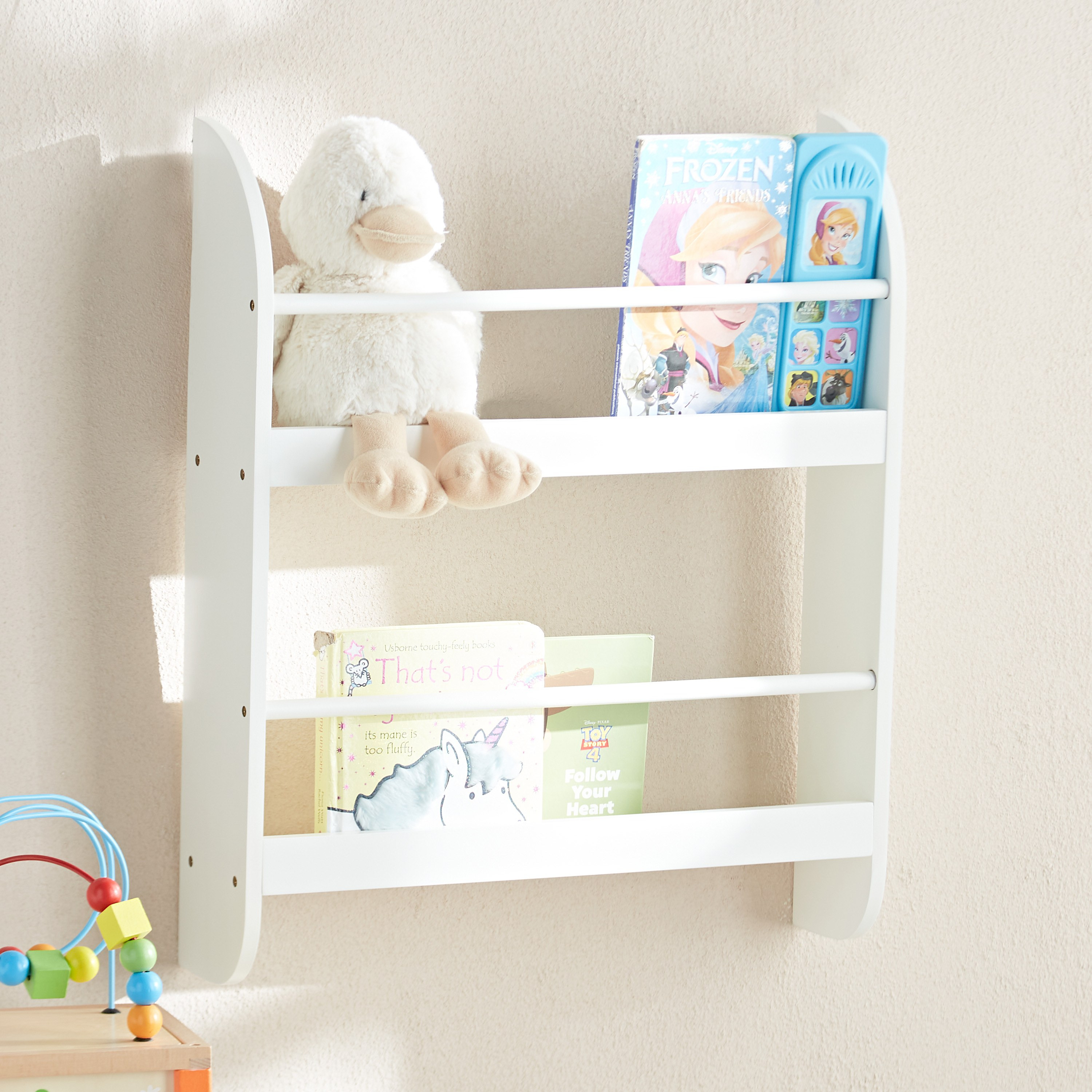 خزانة كتب طابقين 50x12x60 سم- لاندري جاري-babyandkids-decorandlighting-decor-shelves-image-2