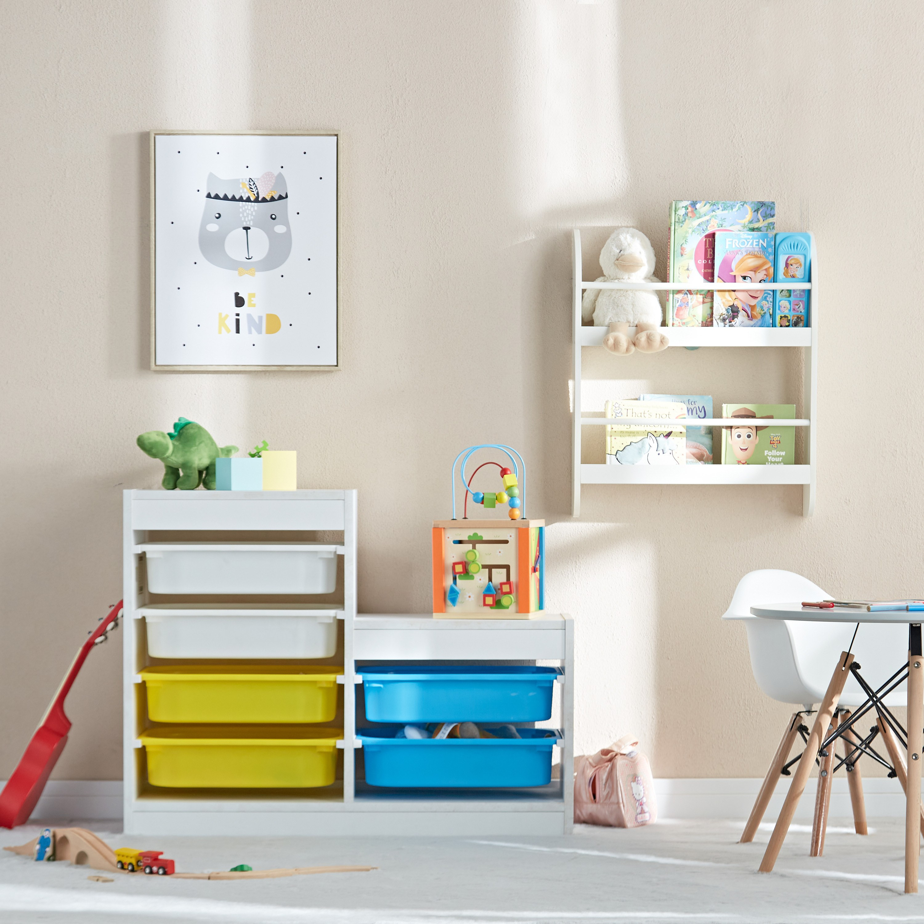 خزانة كتب طابقين 50x12x60 سم- لاندري جاري-babyandkids-decorandlighting-decor-shelves-image-5