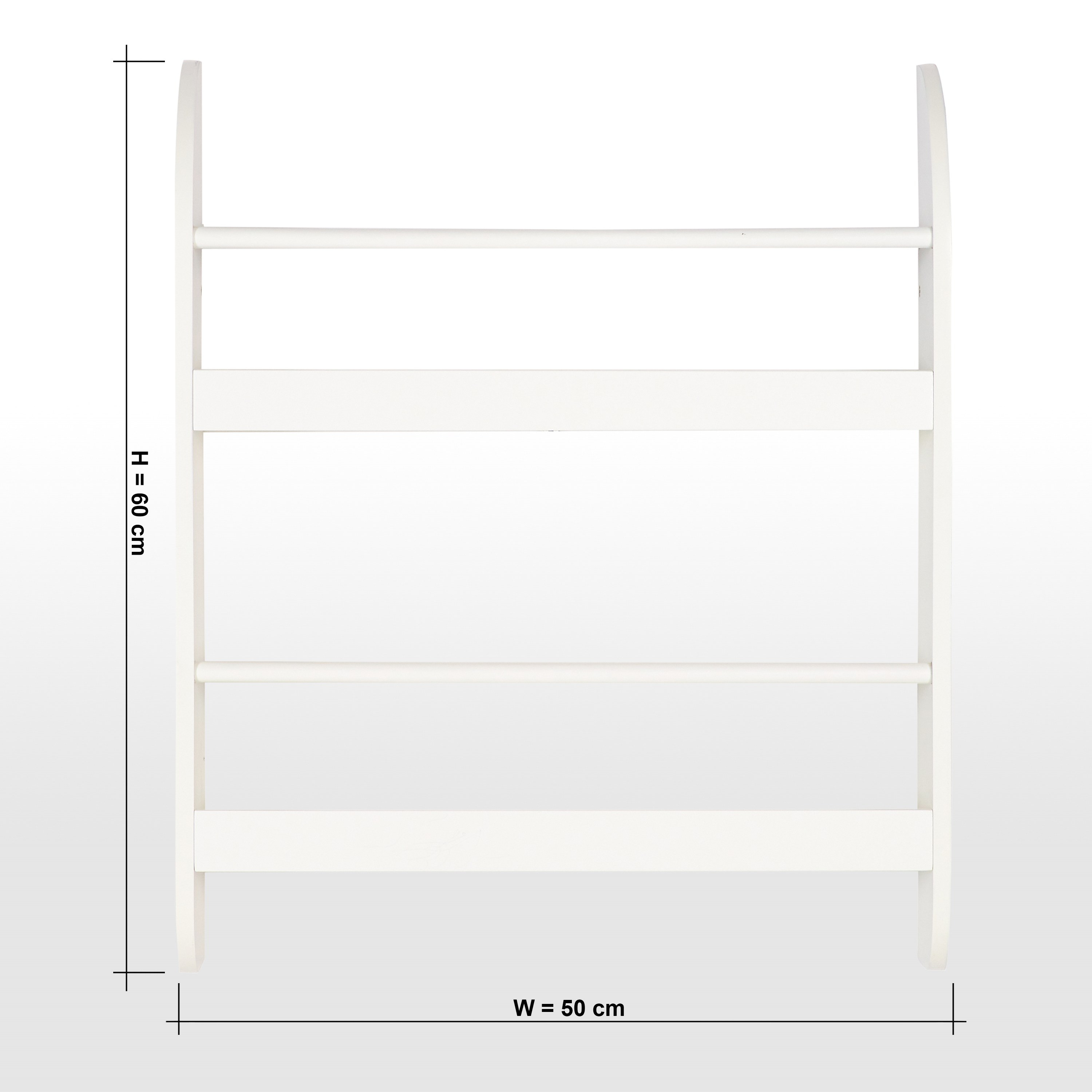 خزانة كتب طابقين 50x12x60 سم- لاندري جاري-babyandkids-decorandlighting-decor-shelves-image-6