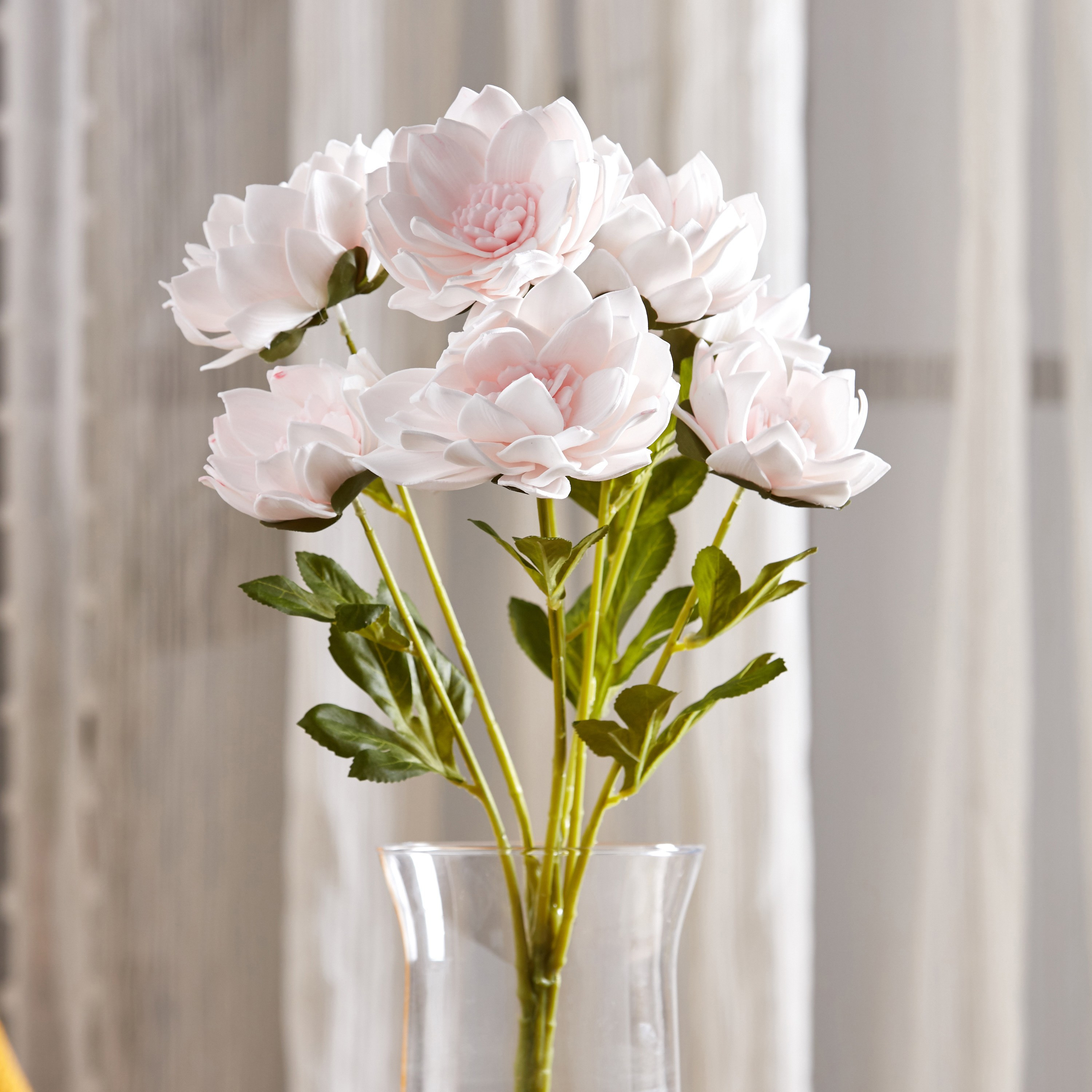 زهرة اللوتس الصناعية - 53 سم-household-gardenandoutdoor-artificialflowersandplants-flowers-image-1