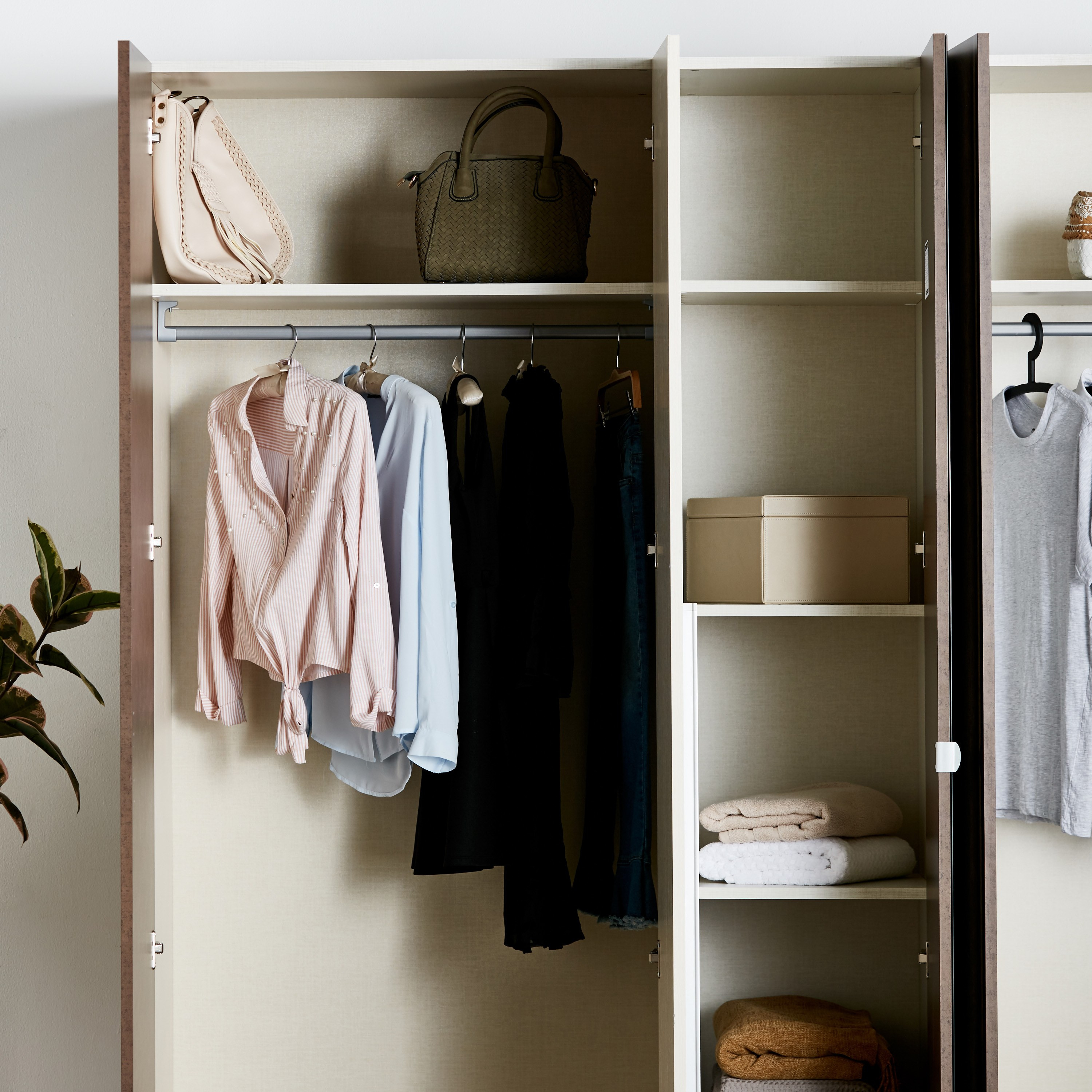 Czari Satin Clothes Hanger - Set of 5-household-storage-closetstorage-hangers-image-3