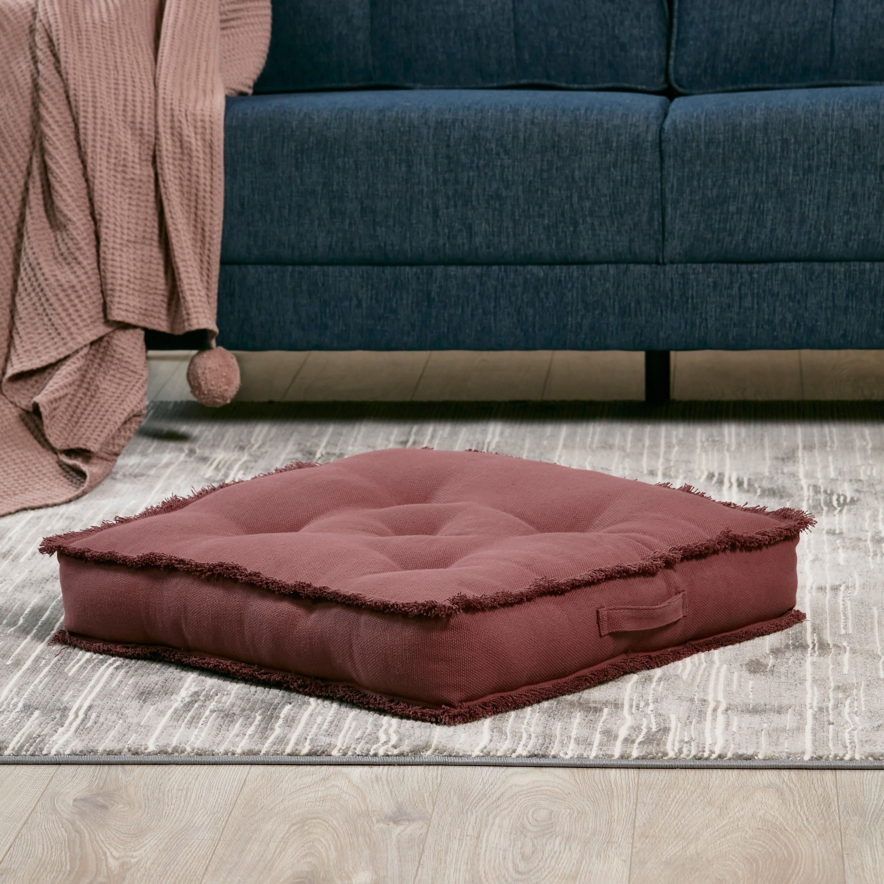 وسادة أرضية من سودوكو - 60x60 سم-household-cushionsandthrows-floorcushions-image-1