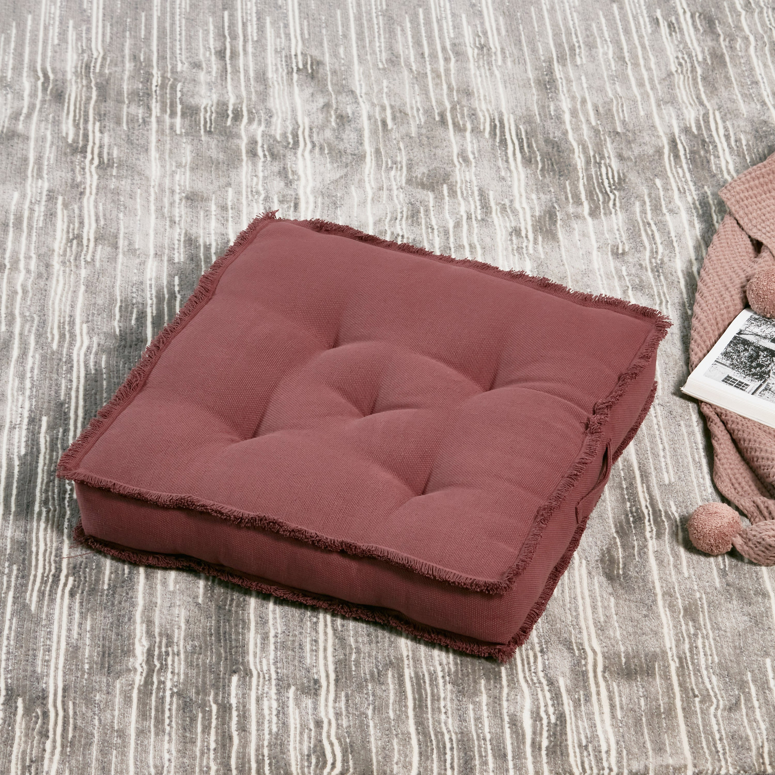 وسادة أرضية من سودوكو - 60x60 سم-household-cushionsandthrows-floorcushions-image-2