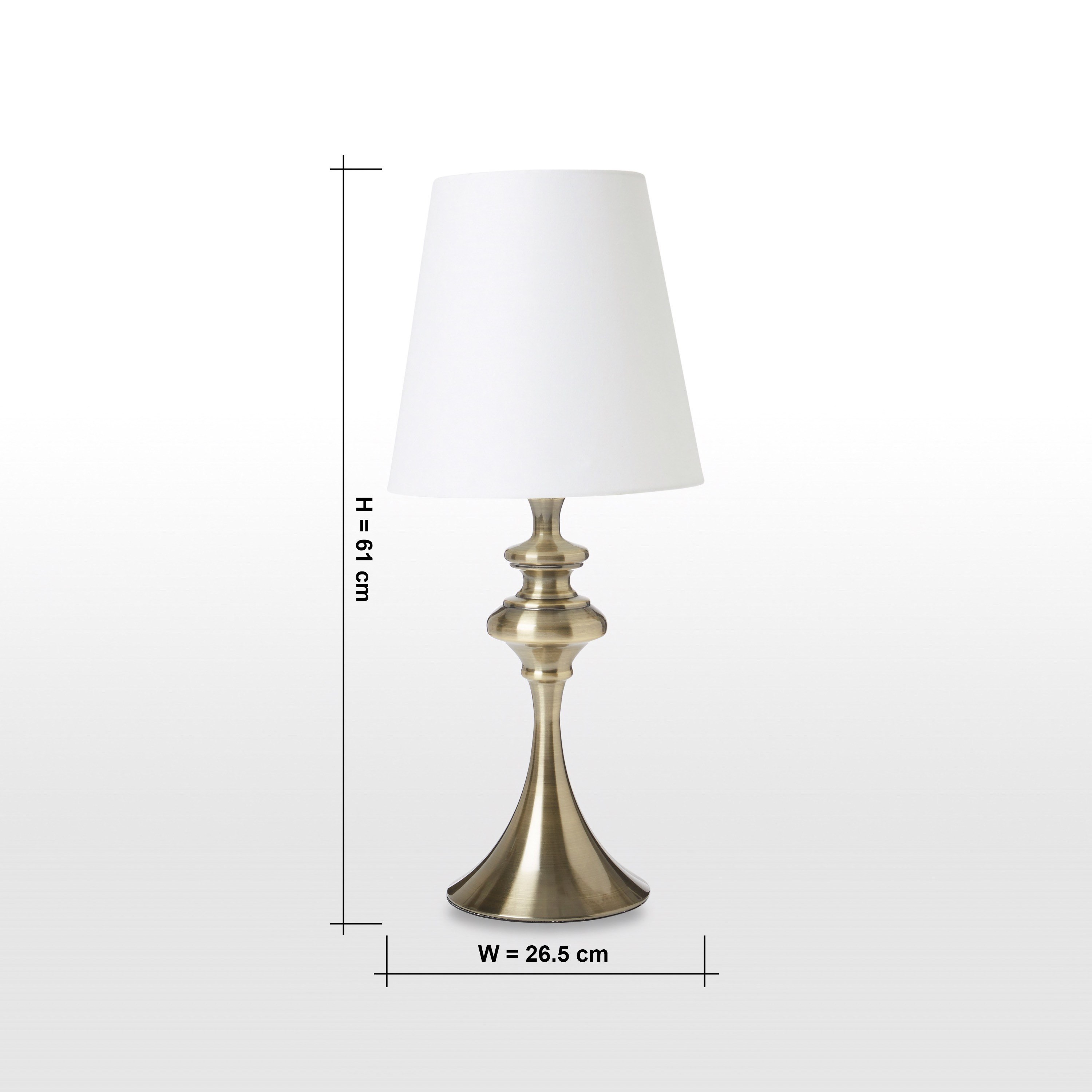 Loreley Metal Table Lamp - 61 cm-household-lighting-tableanddesklamps-image-6