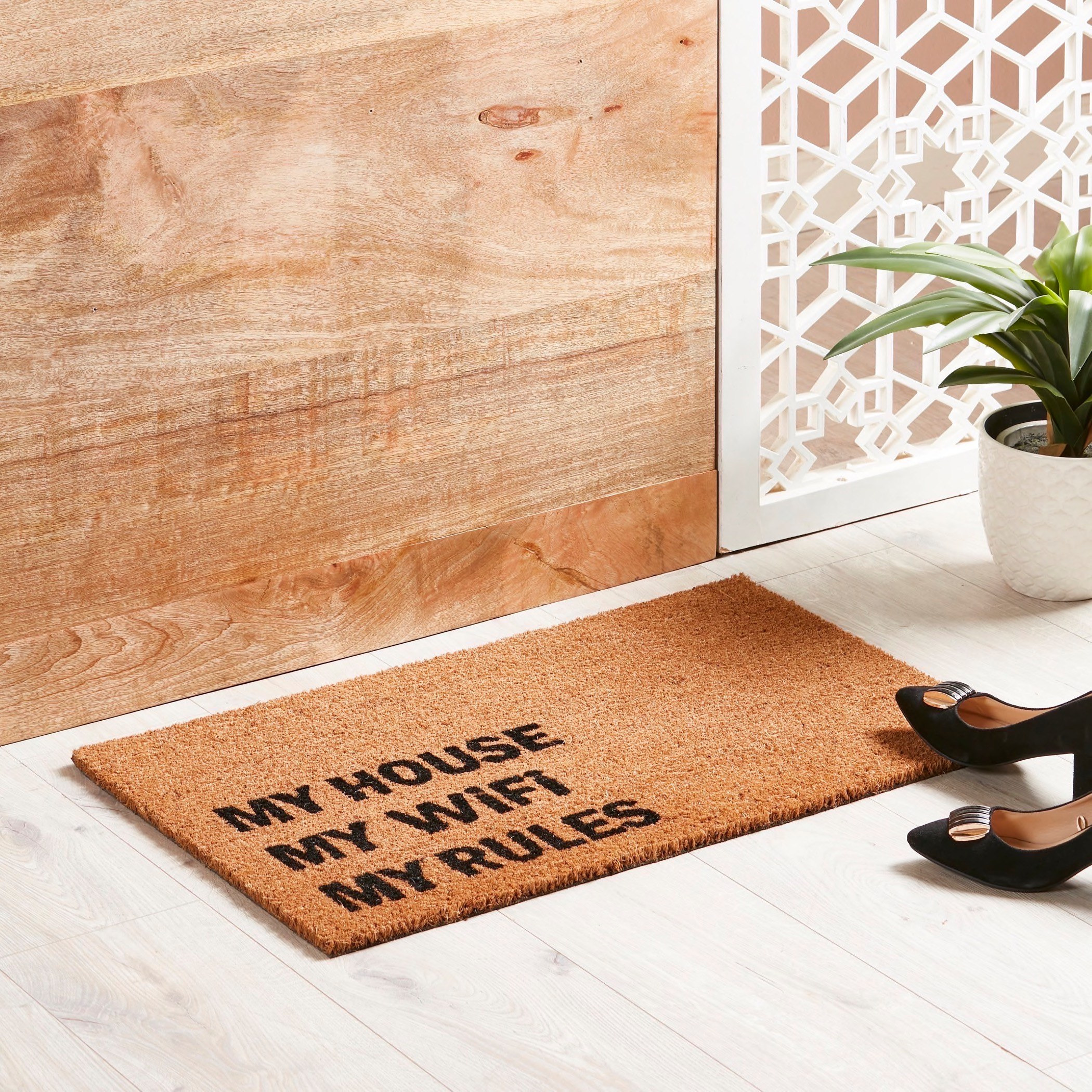 My House Printed Coir Doormat - 45x75 cm-household-rugsandcarpets-doormats-image-3