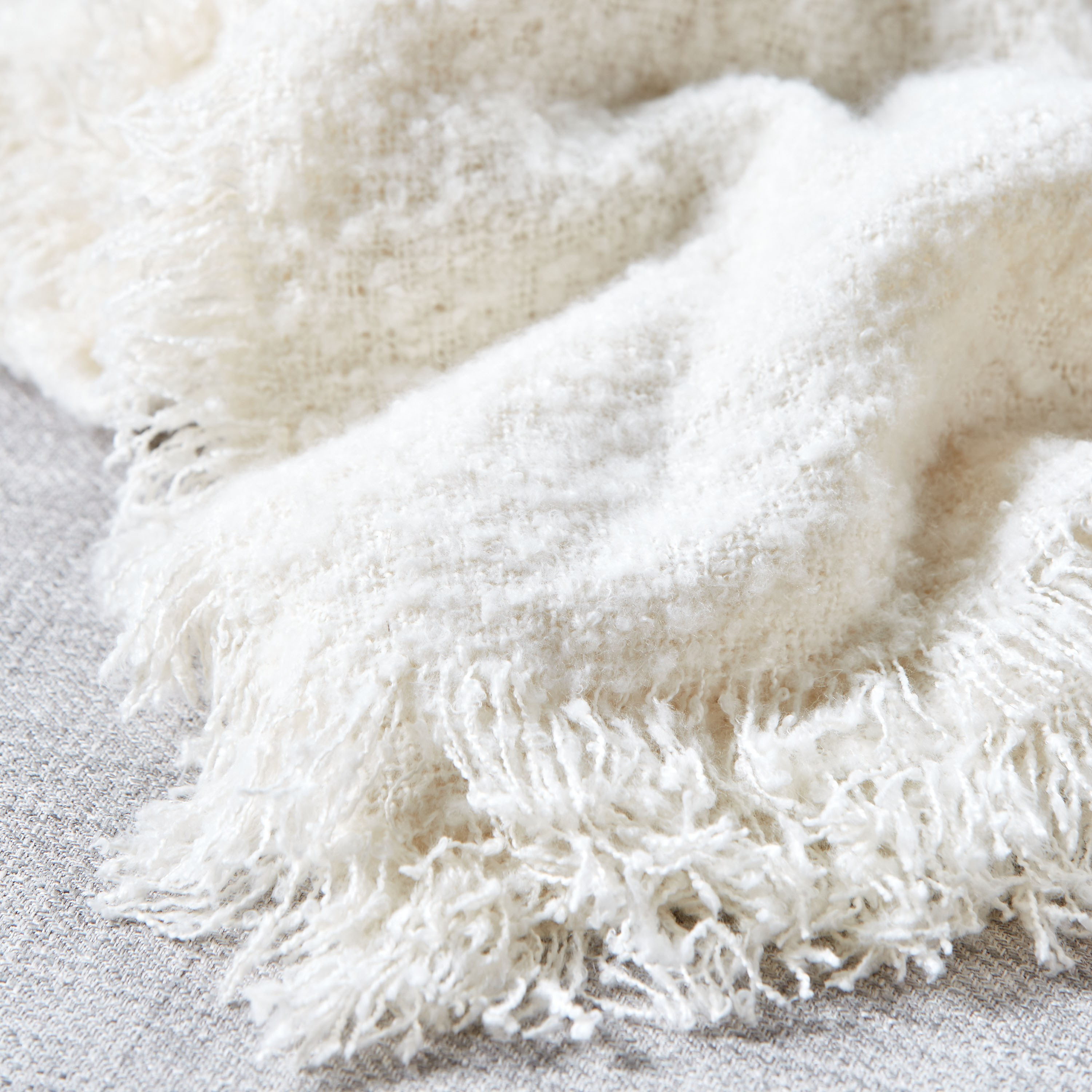Boucle Textured Throw - 130x170 cm-household-cushionsandthrows-throwsandblankets-throws-image-3