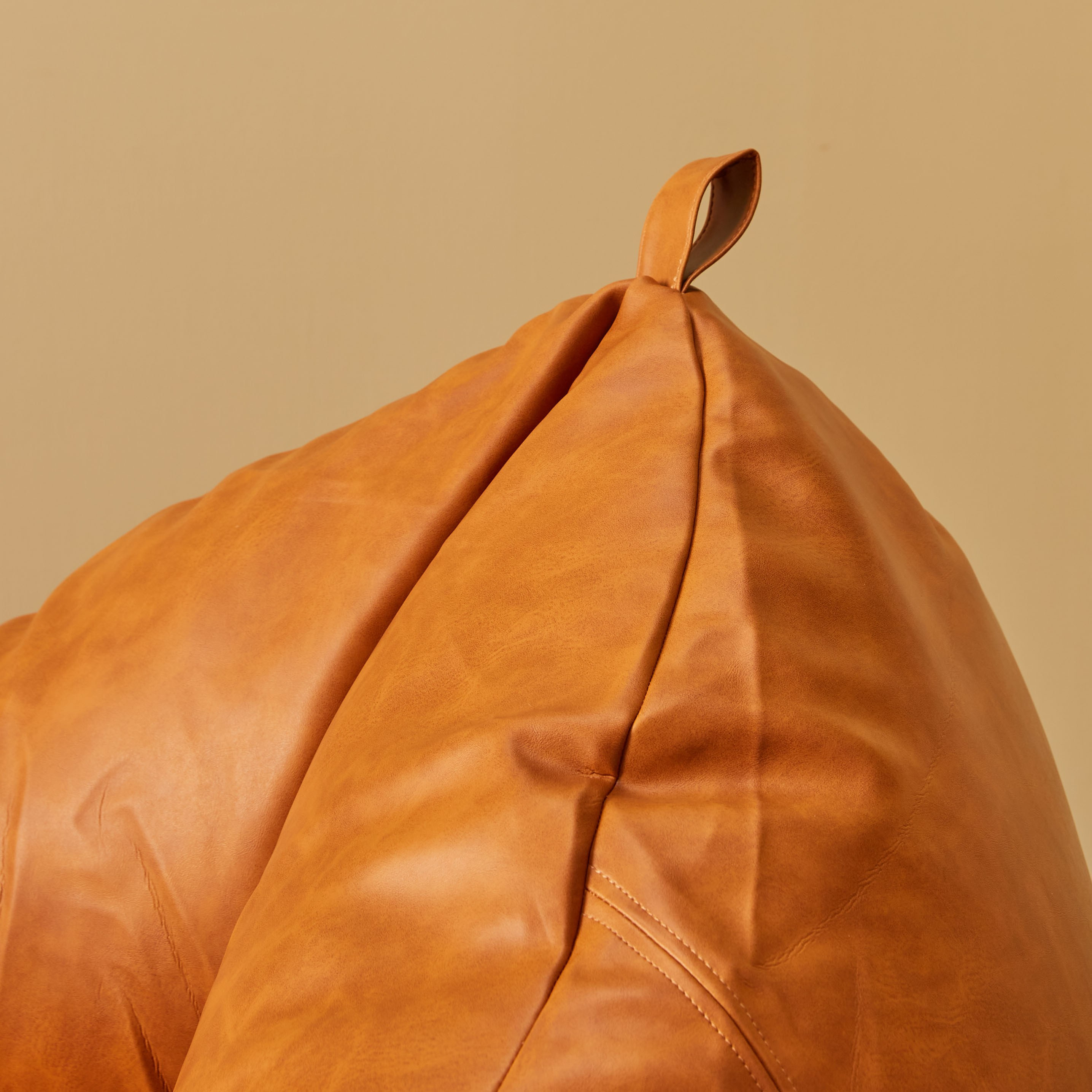 Shop Faux Leather Bean Bag Chair Homecentre Egypt