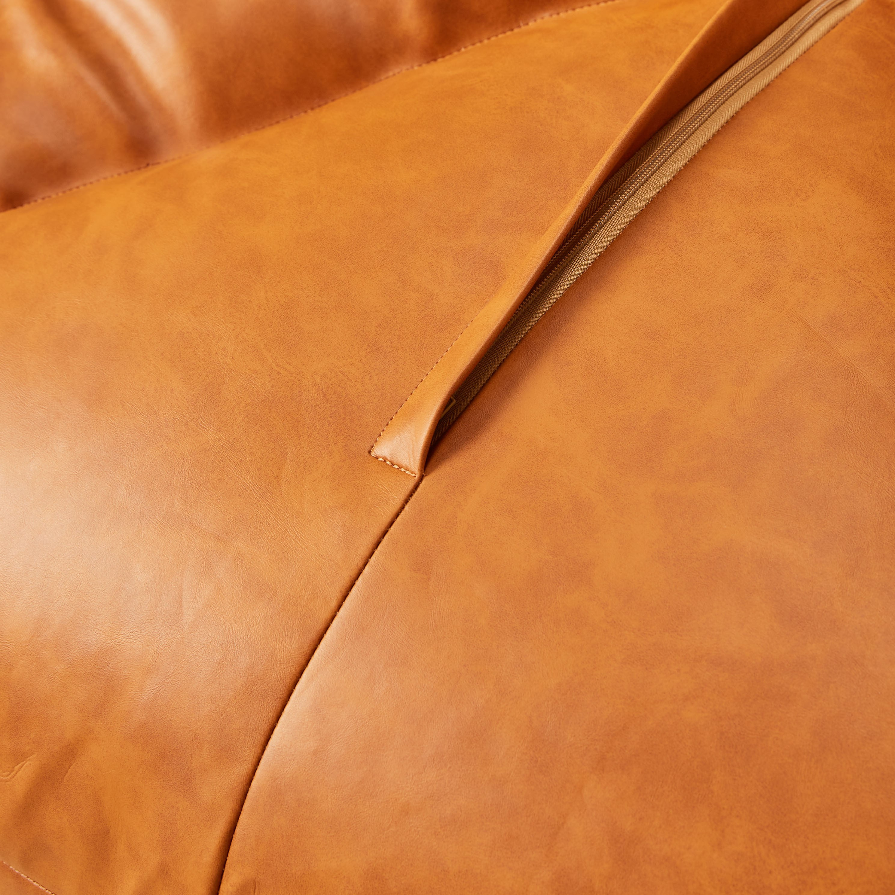Faux Leather Bean Bag Chair-household-cushionsandthrows-beanbags-image-5