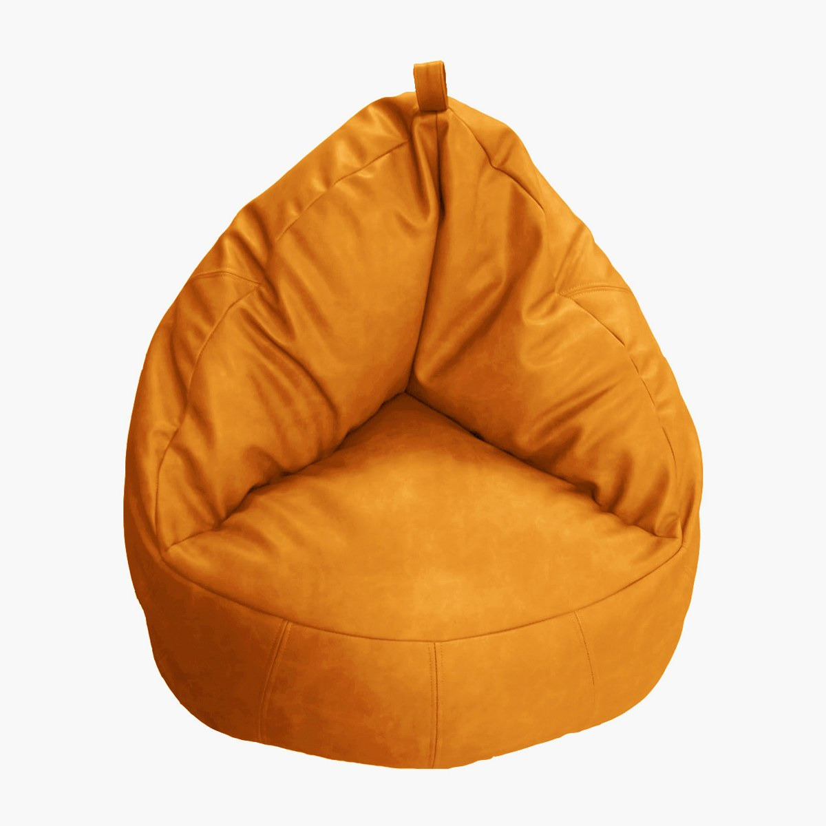 Faux Leather Bean Bag Chair-household-cushionsandthrows-beanbags-image-10