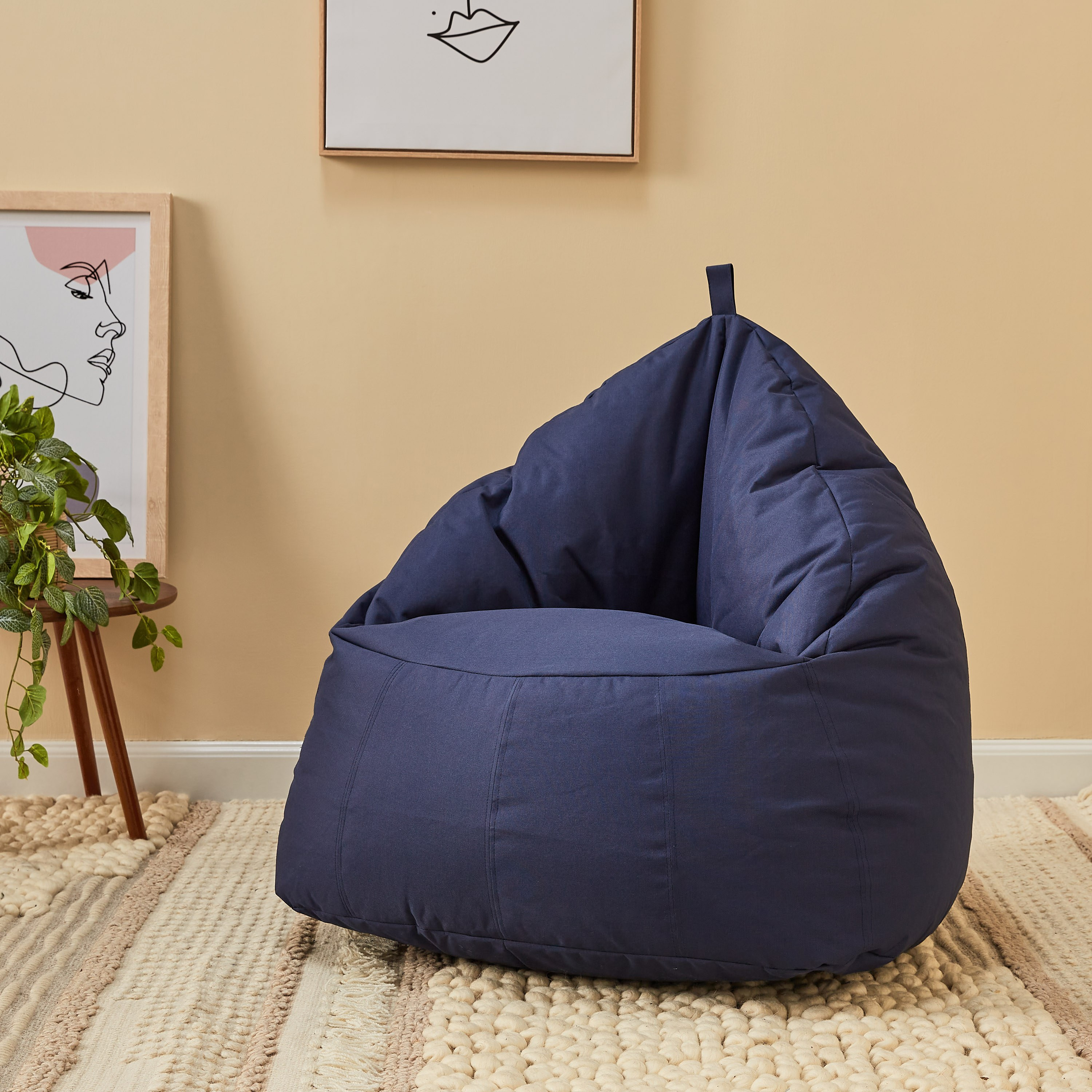 Cushion bag outlet chair