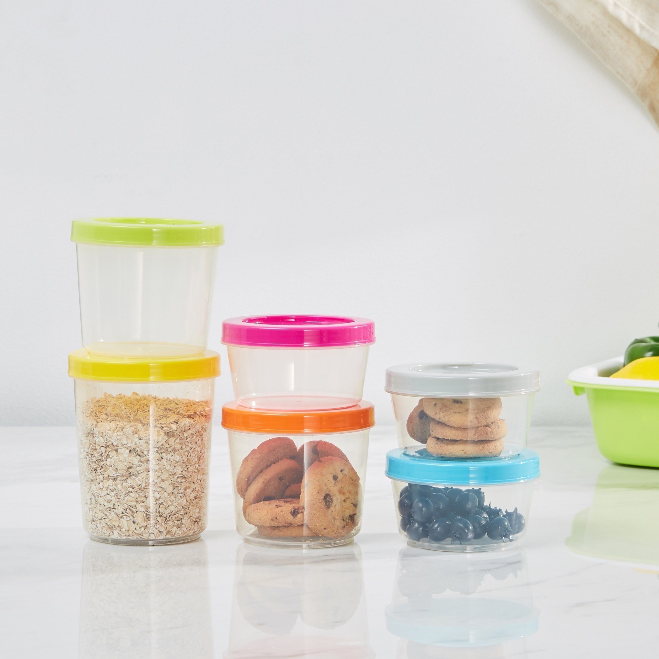 Fun Containers Shop Fun Twist & Lock Containers - Set of 6 | Homecentre Egypt