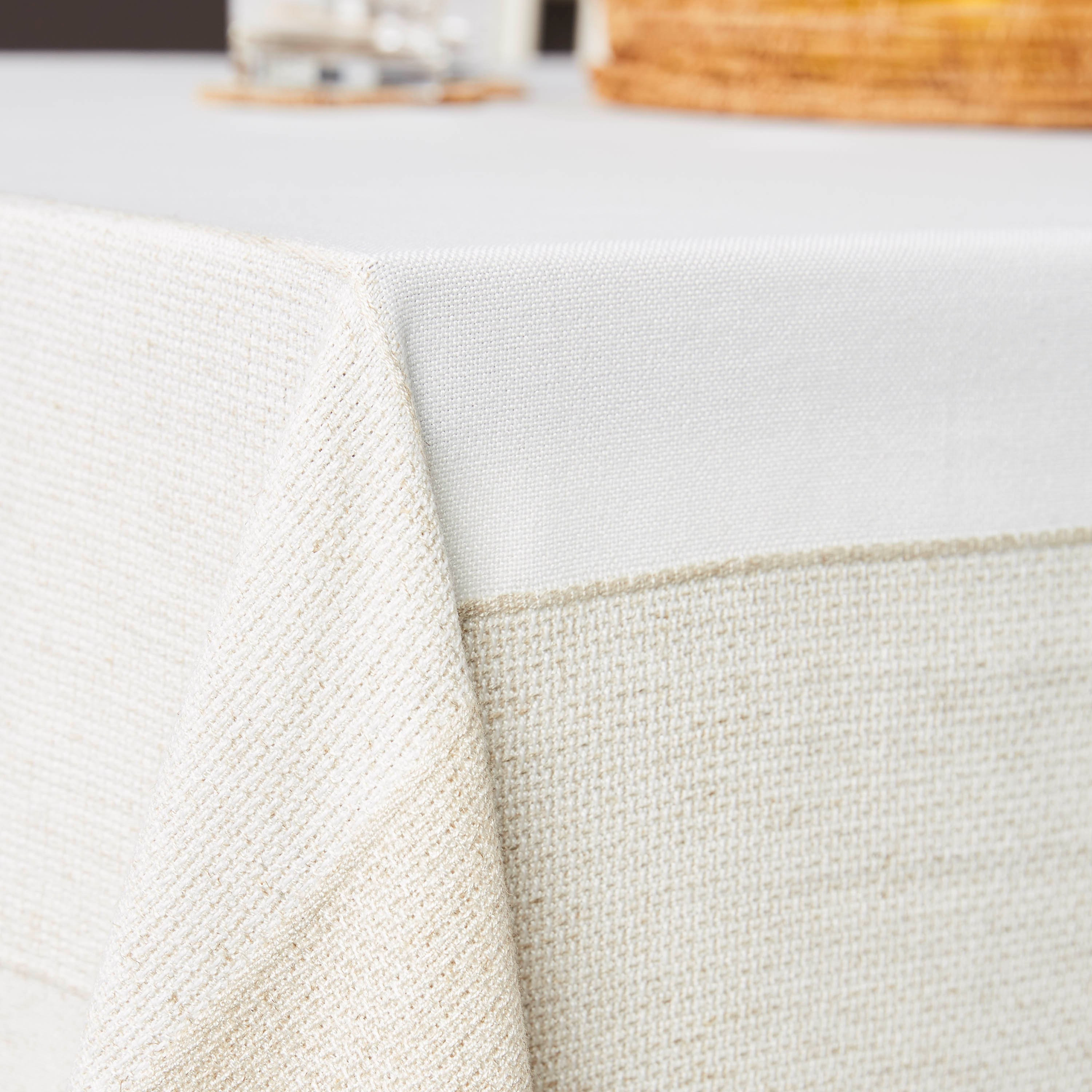 Leno Parker Table Cover - 140x160 cm-household-dining-tablelinen-runnersandtablecovers-image-2