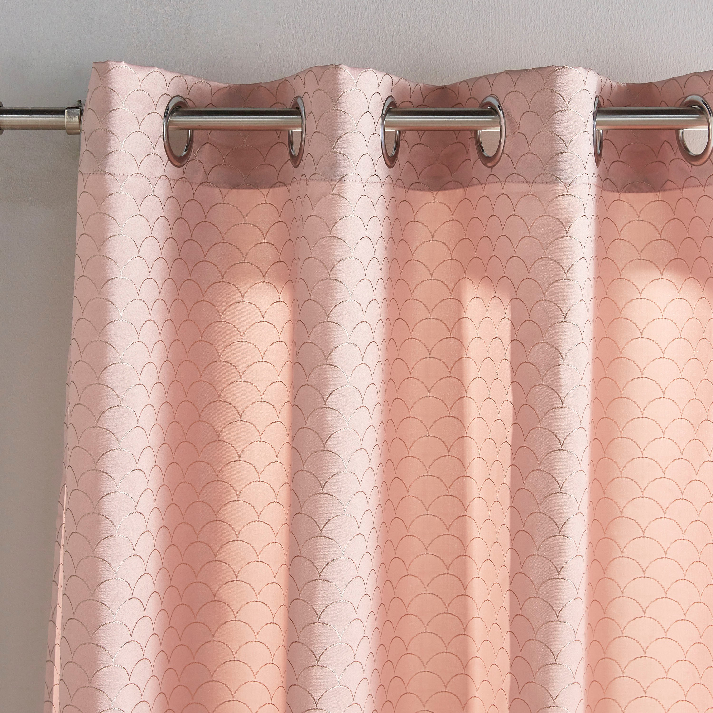 Deco 2-Piece Jacquard Curtain Set - 135x240 cm-household-windows-curtains-image-2