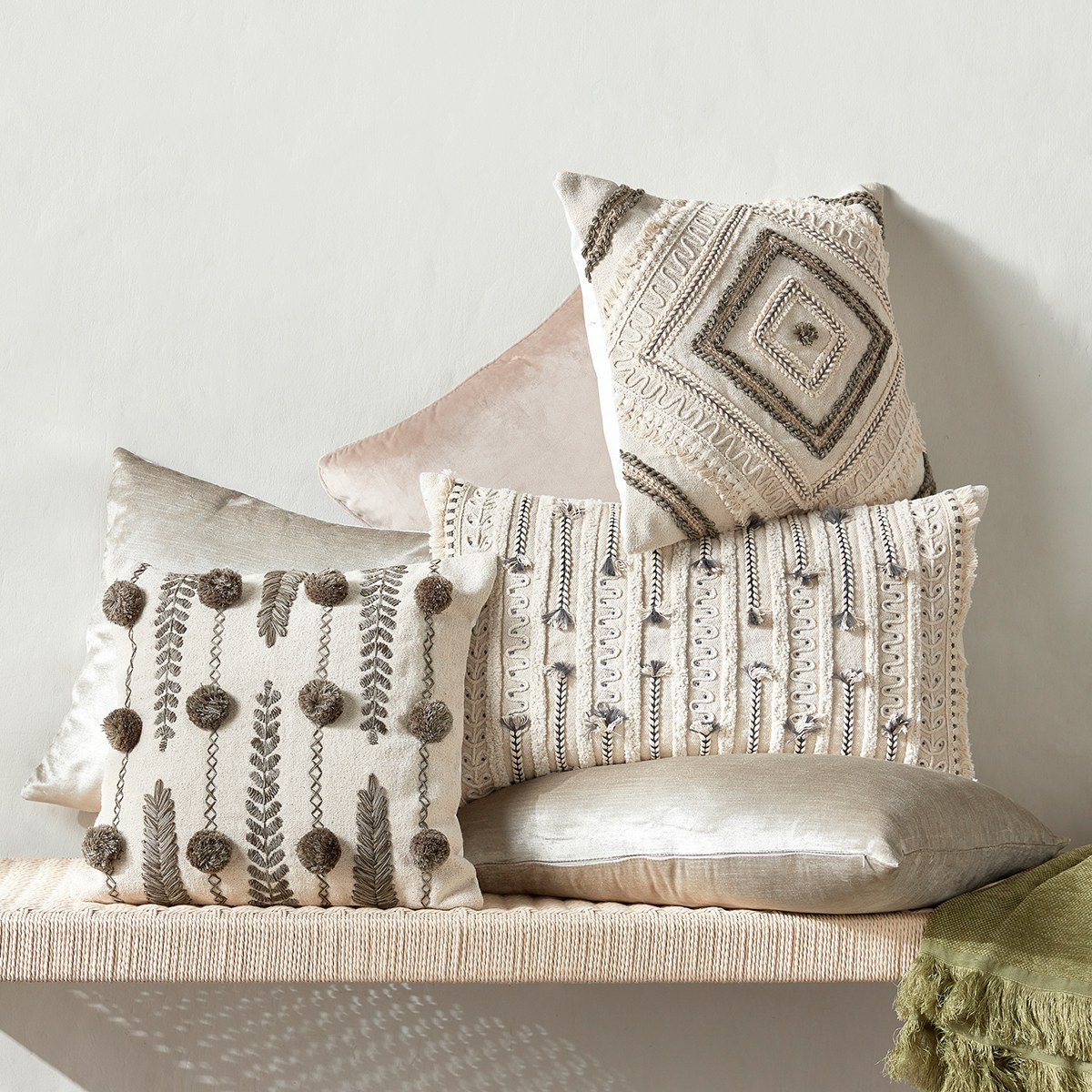 غطاء وسادة من دوبيون - 40x65 سم-household-cushionsandthrows-cushioncovers-image-4