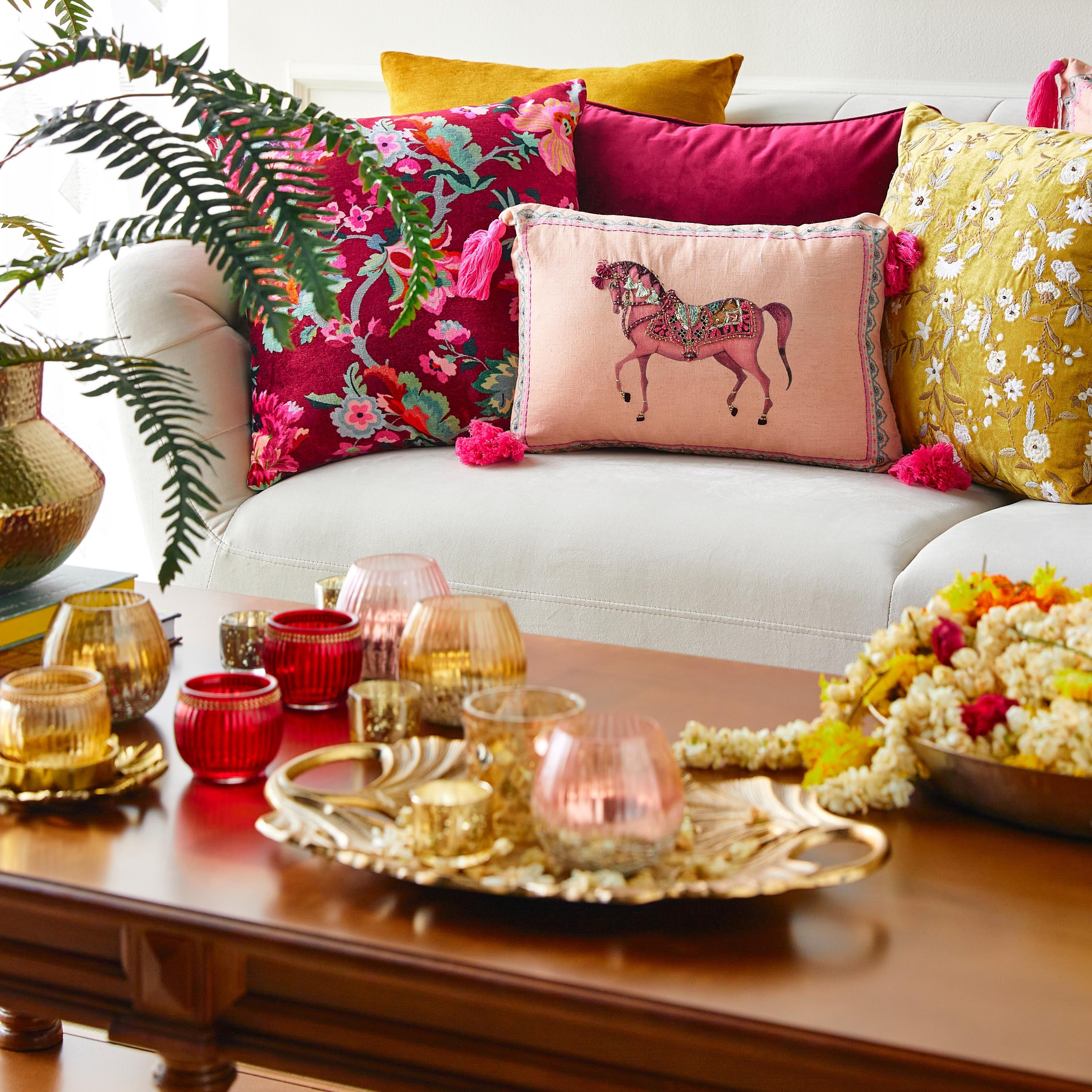 Dupion Cushion Cover - 45x45 cm-household-cushionsandthrows-cushioncovers-image-4