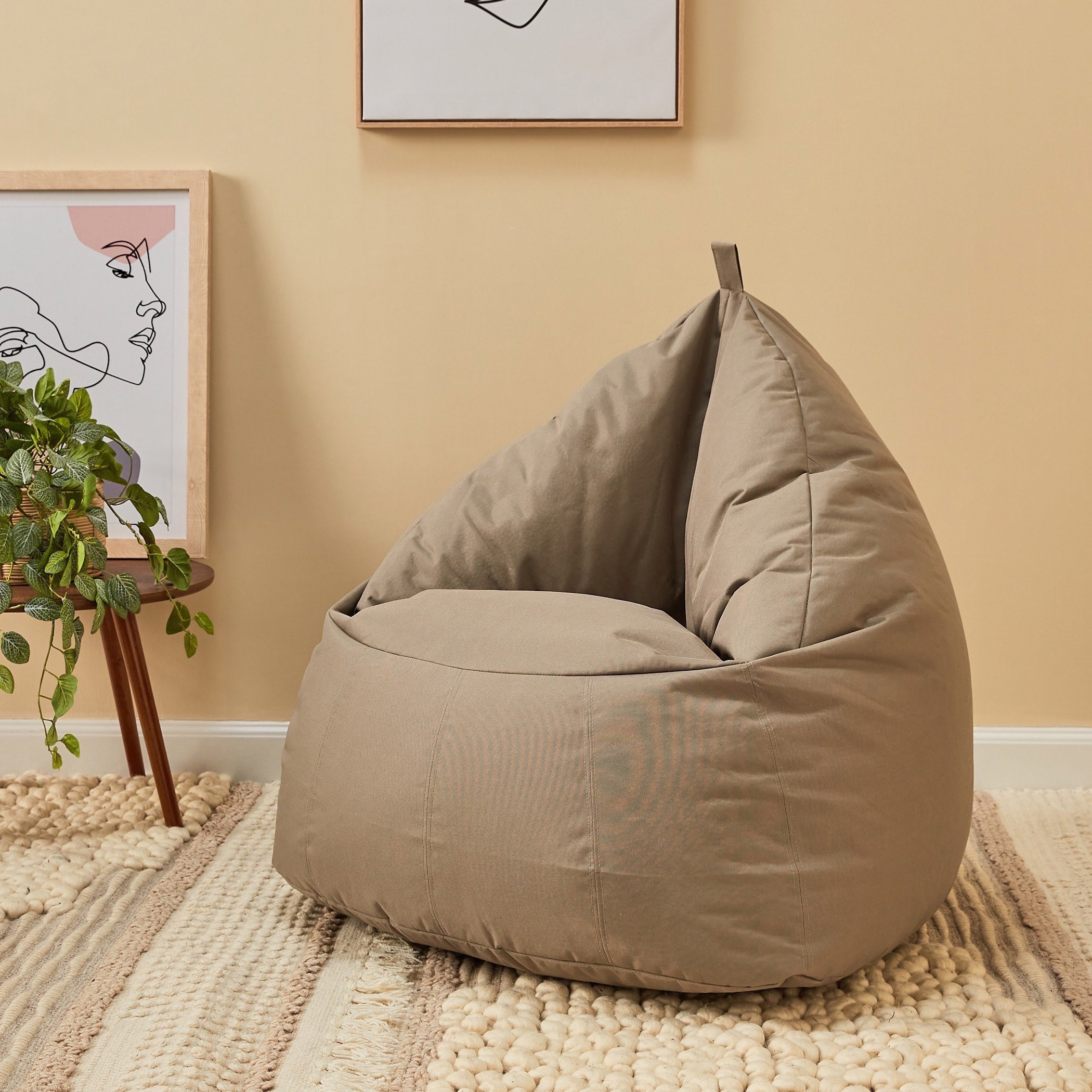Oxford Bean Bag - 74x78 cm-household-cushionsandthrows-beanbags-image-1