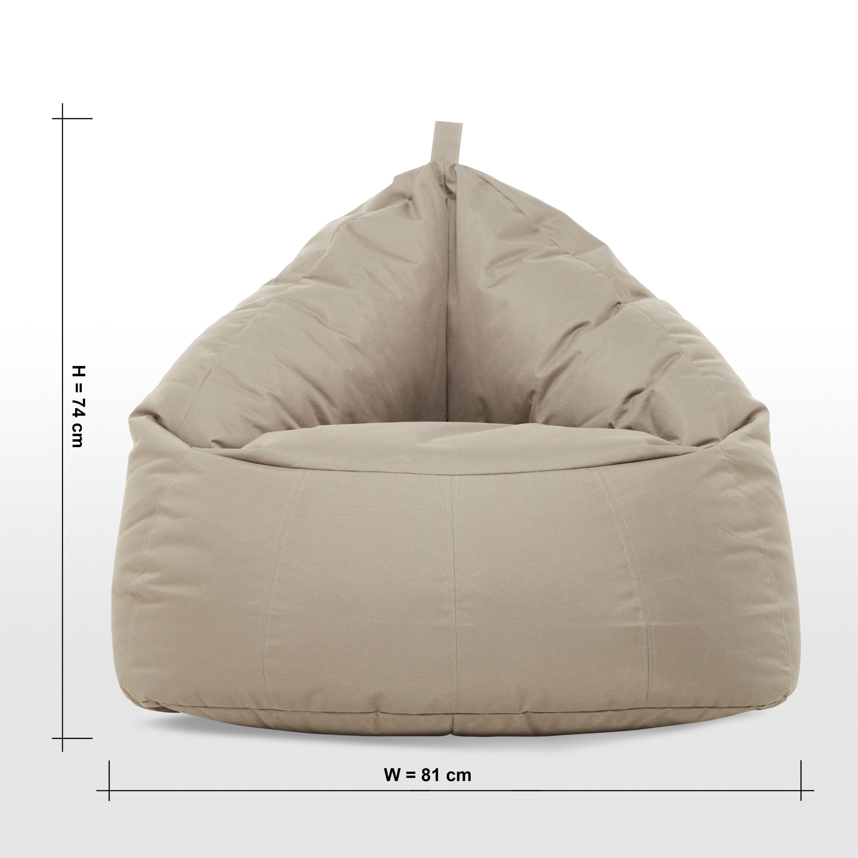Oxford Bean Bag - 74x78 cm-household-cushionsandthrows-beanbags-image-7