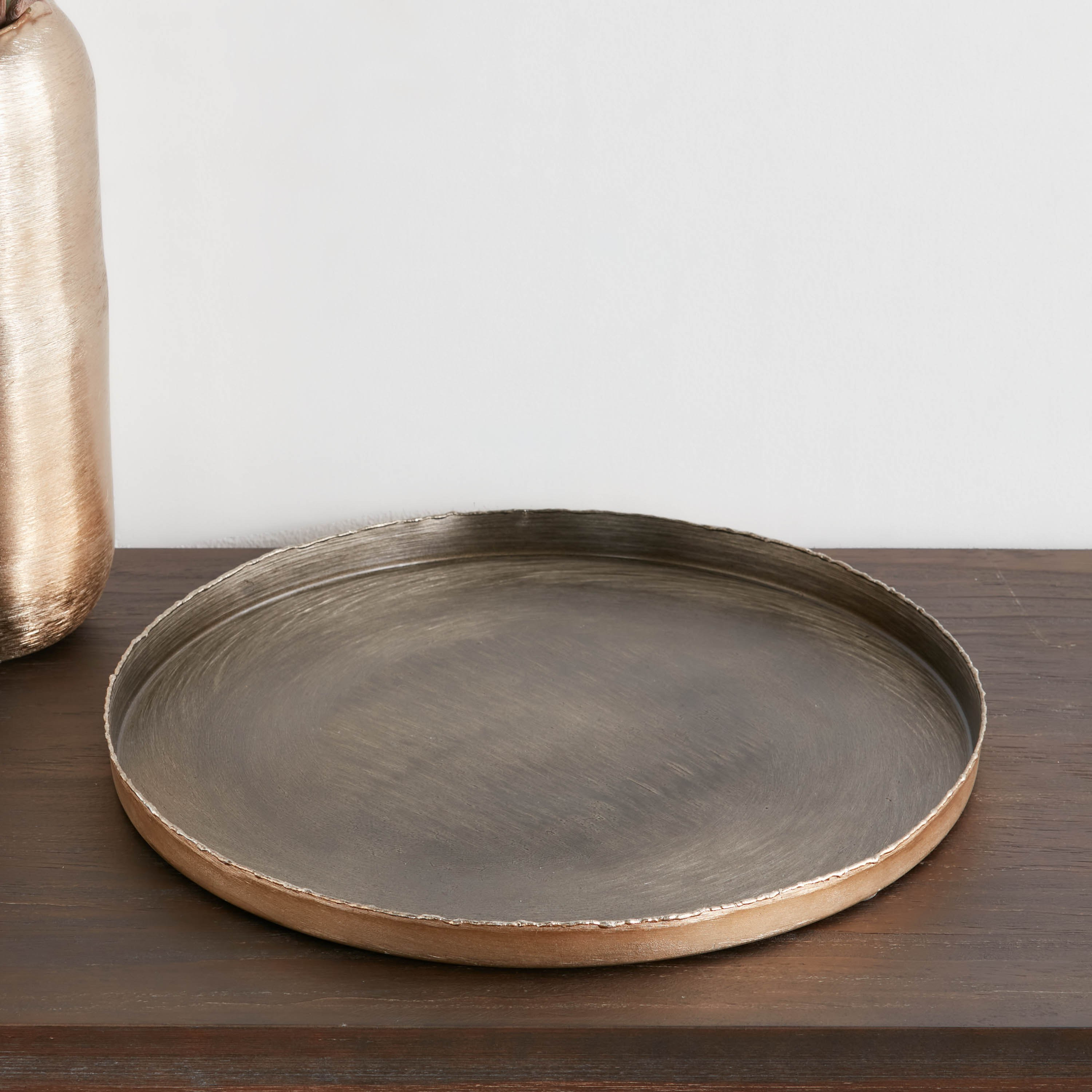 Satin Collar Decorative Tray-household-decor-vasesandbowls-image-2