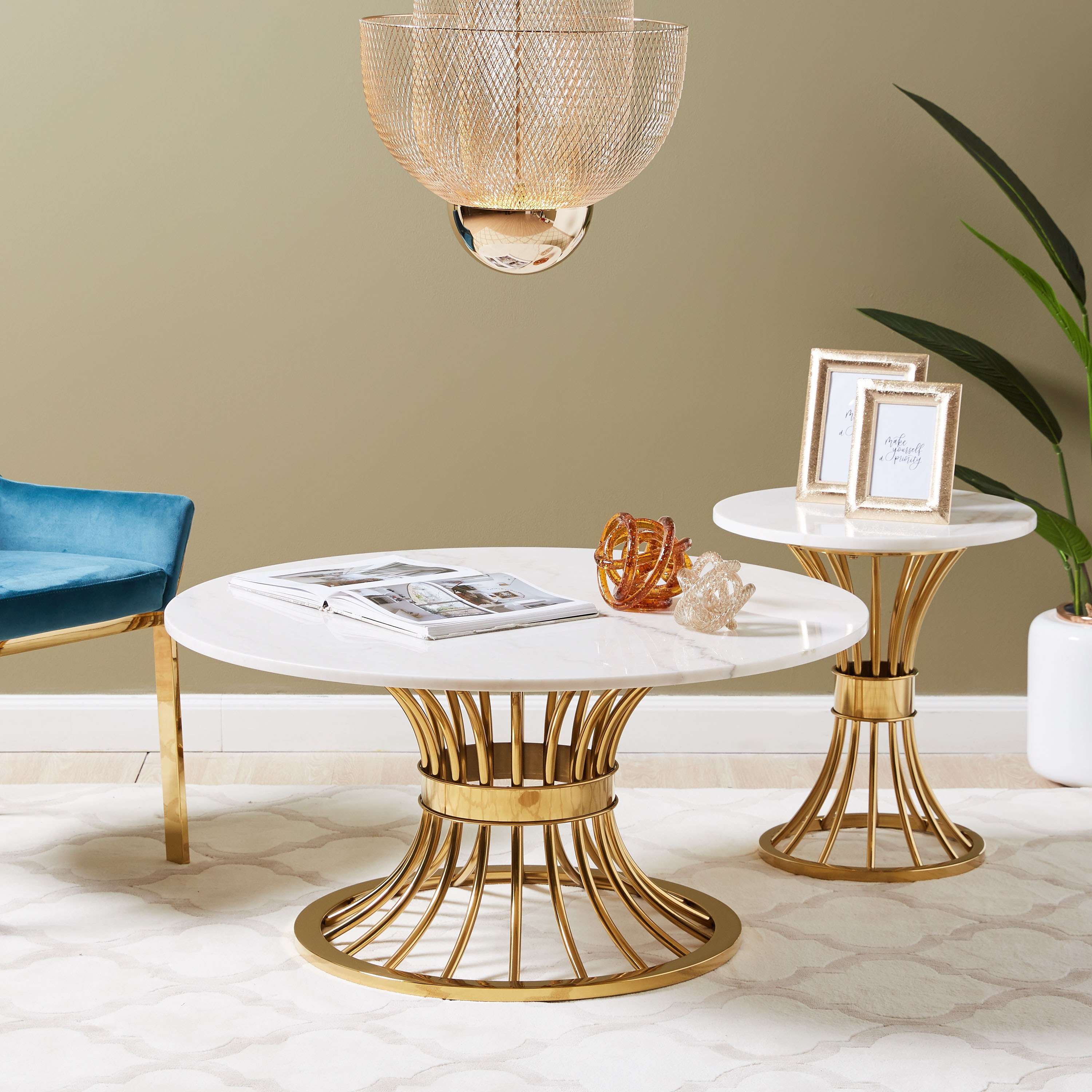 طاولة جانبية بسطح رخام - سيسينا-furniture-livingroom-sideandendtables-image-5