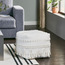Harlow Textured Pouffe with Tassels - 40x40 cm-binpromo_ALLBANKS_OMN_14032025-image-1