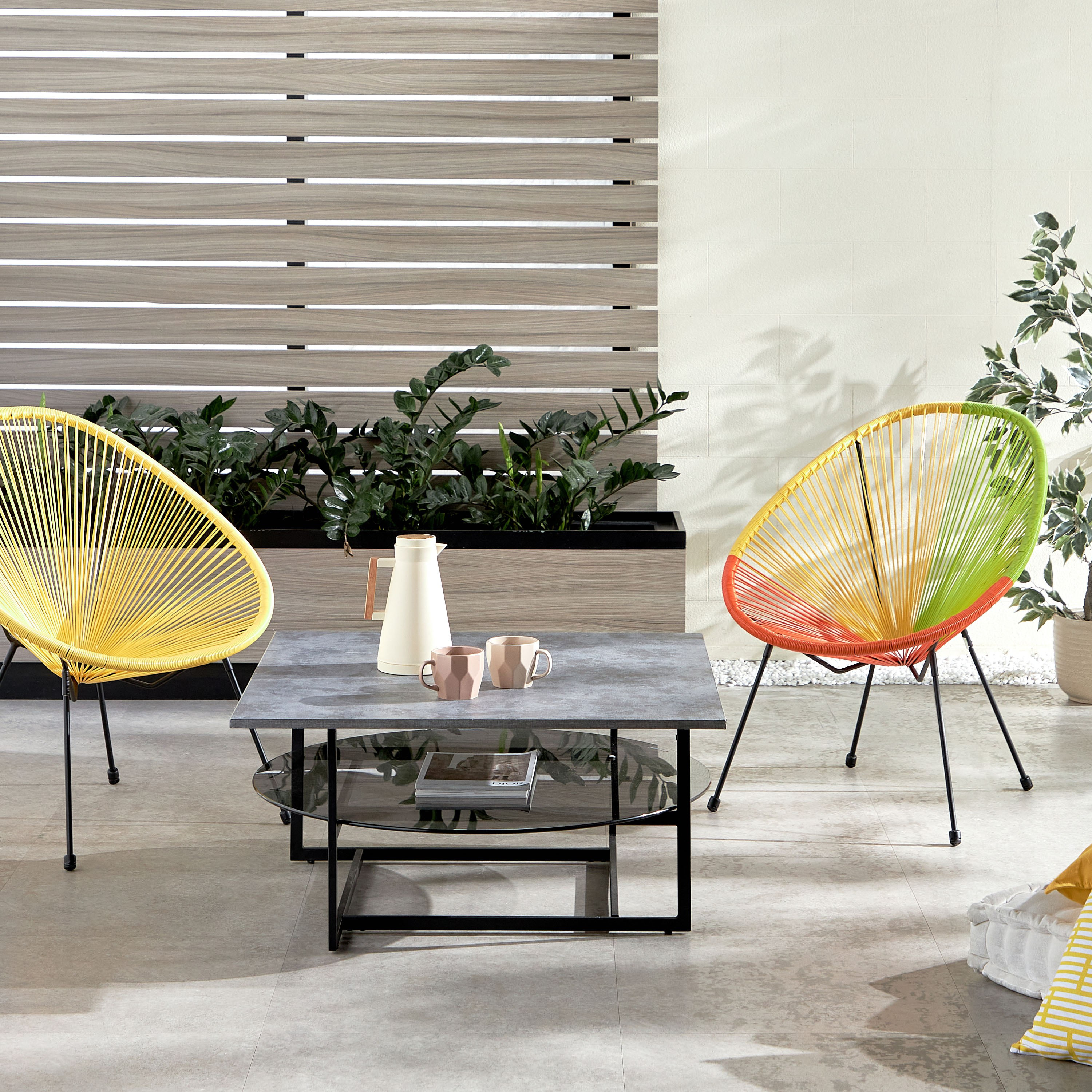 egg lounge chair outdoor