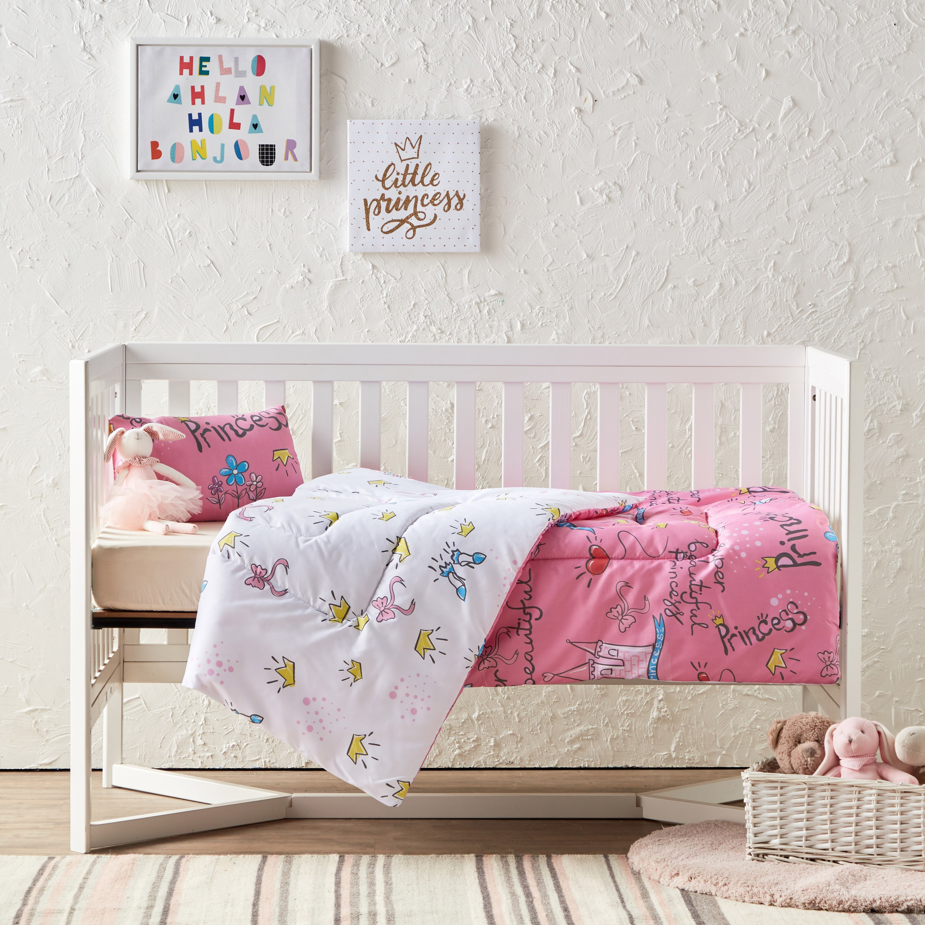 Shop Livi Little Princess Toddler 2 Piece Comforter Set 170x100 cm Online Home Centre Bahrain