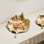 قطعة ديكور معدنيّة بتصميم ورق شجر-household-decor-decorativeobjectsandsculptures-image-4